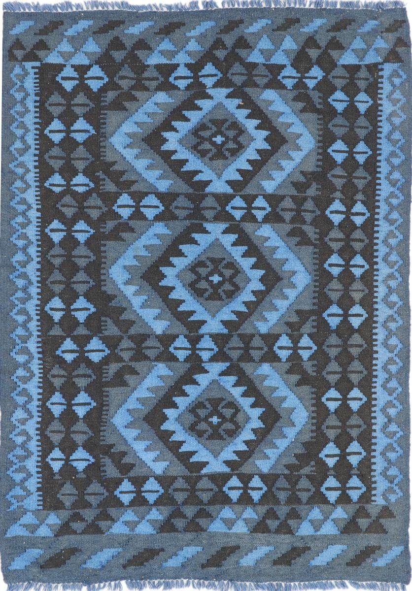 Orientteppich Kelim Afghan Heritage Limited 105x144 Handgewebter Moderner, Nain Trading, rechteckig, Höhe: 3 mm