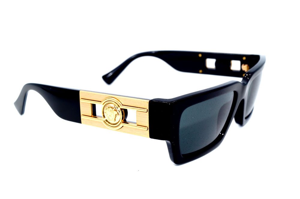 Versace Sonnenbrille VERSACE Sonnenbrille Sunglasses VE 4459 GB1 87