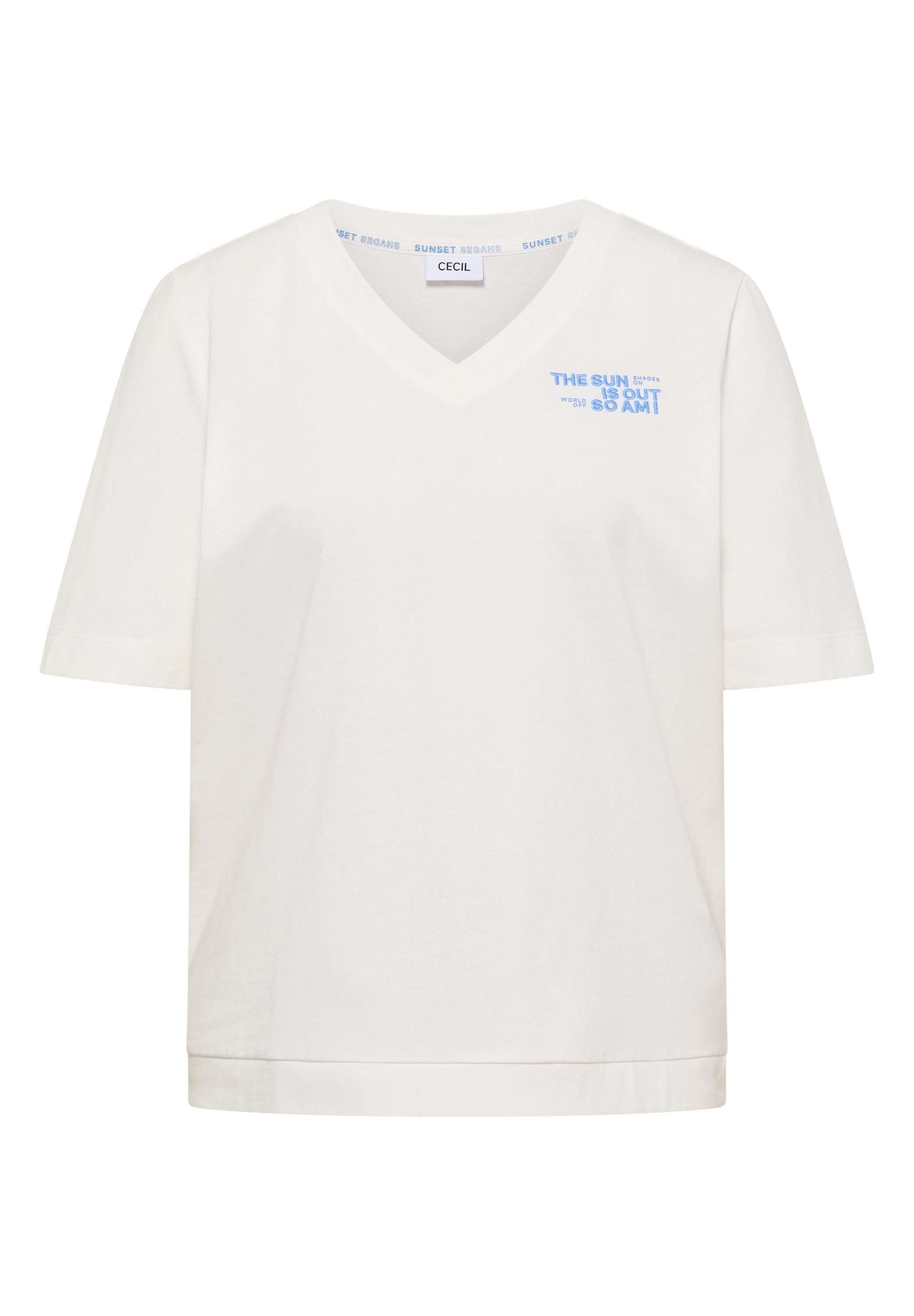 CECIL T-Shirt aus reiner Baumwolle – Bild 4 von 5