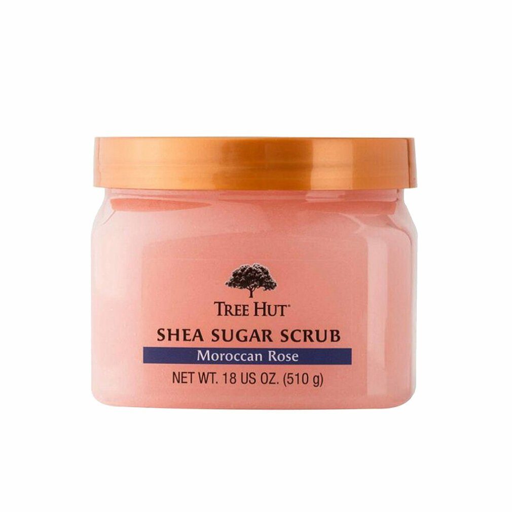 Tree Hut Gesichts-Reinigungsmilch Shea Sugar Scrub Moroccan Rose 510g