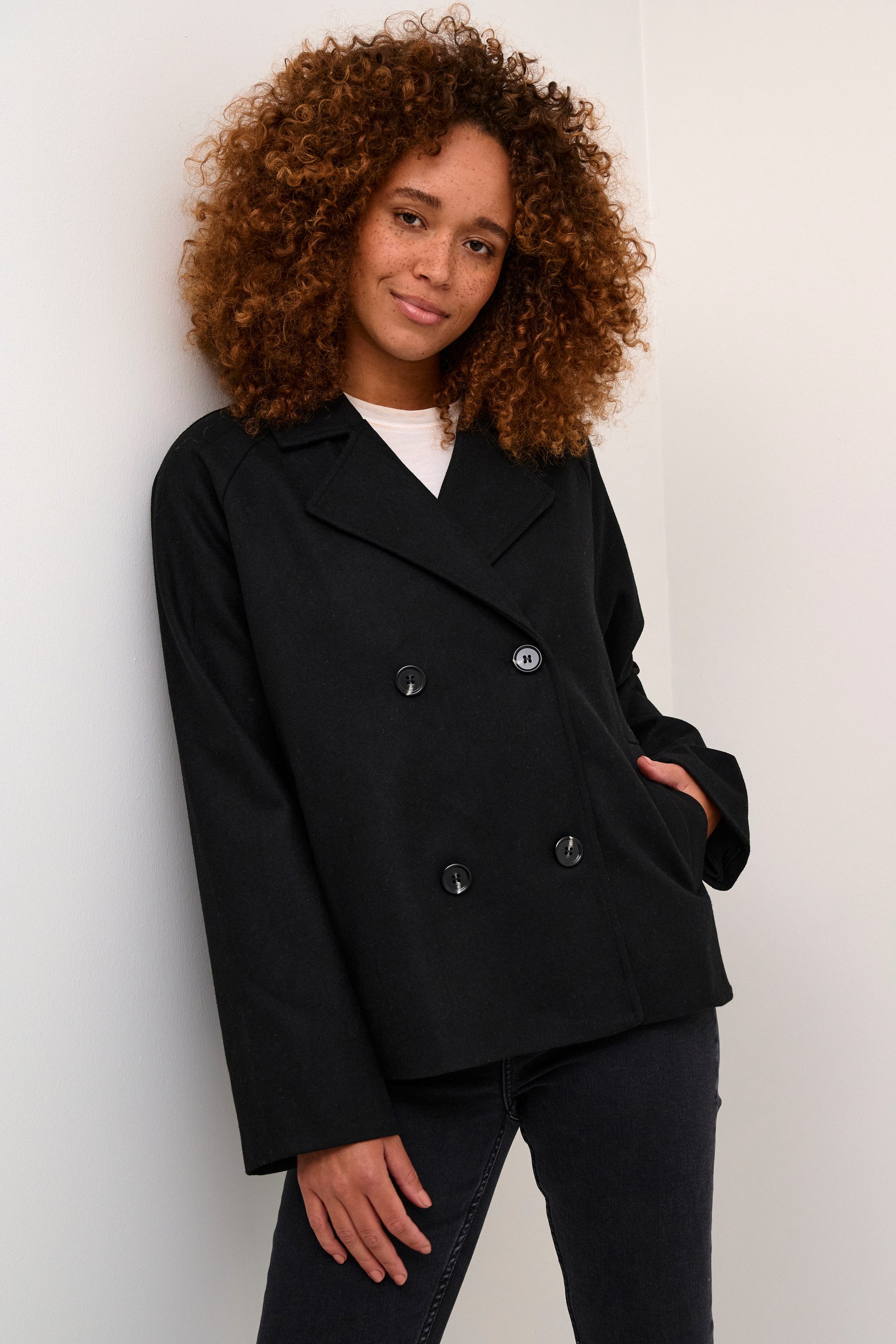 KAFFE Wintermantel Jacke KAfanny