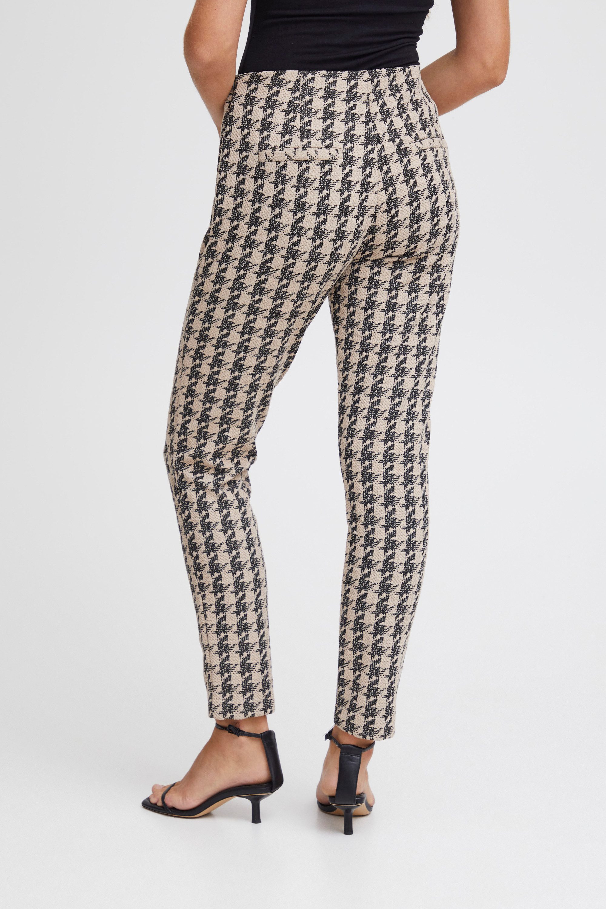 ICHI Stoffhose IHKATE HOUNDSTOOTH PA