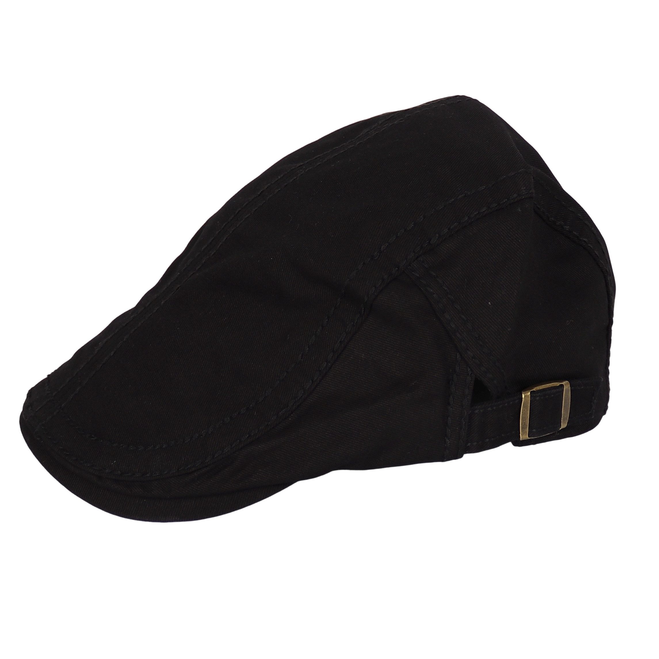 MIRROSI Schiebermütze mit Shirm, in washed Look, aus 100% Baumwolle (Outdoor Cap, Feldmütze, Kappe) Atmungsaktiv, Einheitsgröße, Unisex, Damen Herren