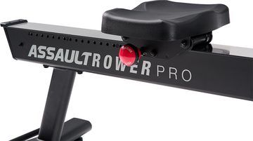 Assault Fitness Rudergerät AssaultRower Pro Ruderergometer (1-tlg), aufrechte Aufbewahrung, verbraucht keinen Strom, mit Transportrollen