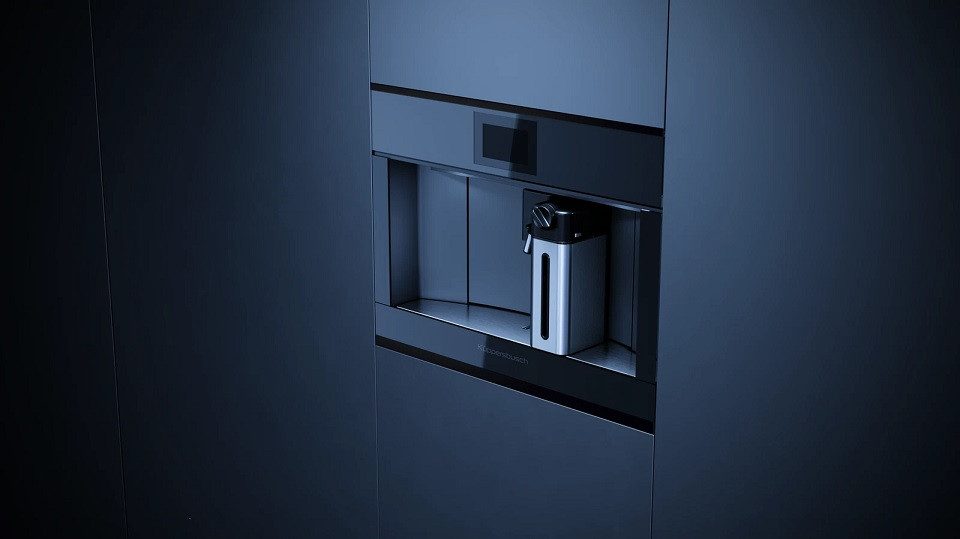 Küppersbusch Einbau-Kaffeevollautomat, Entkalkungsprogramm, 16 Programme, Standby-Modus