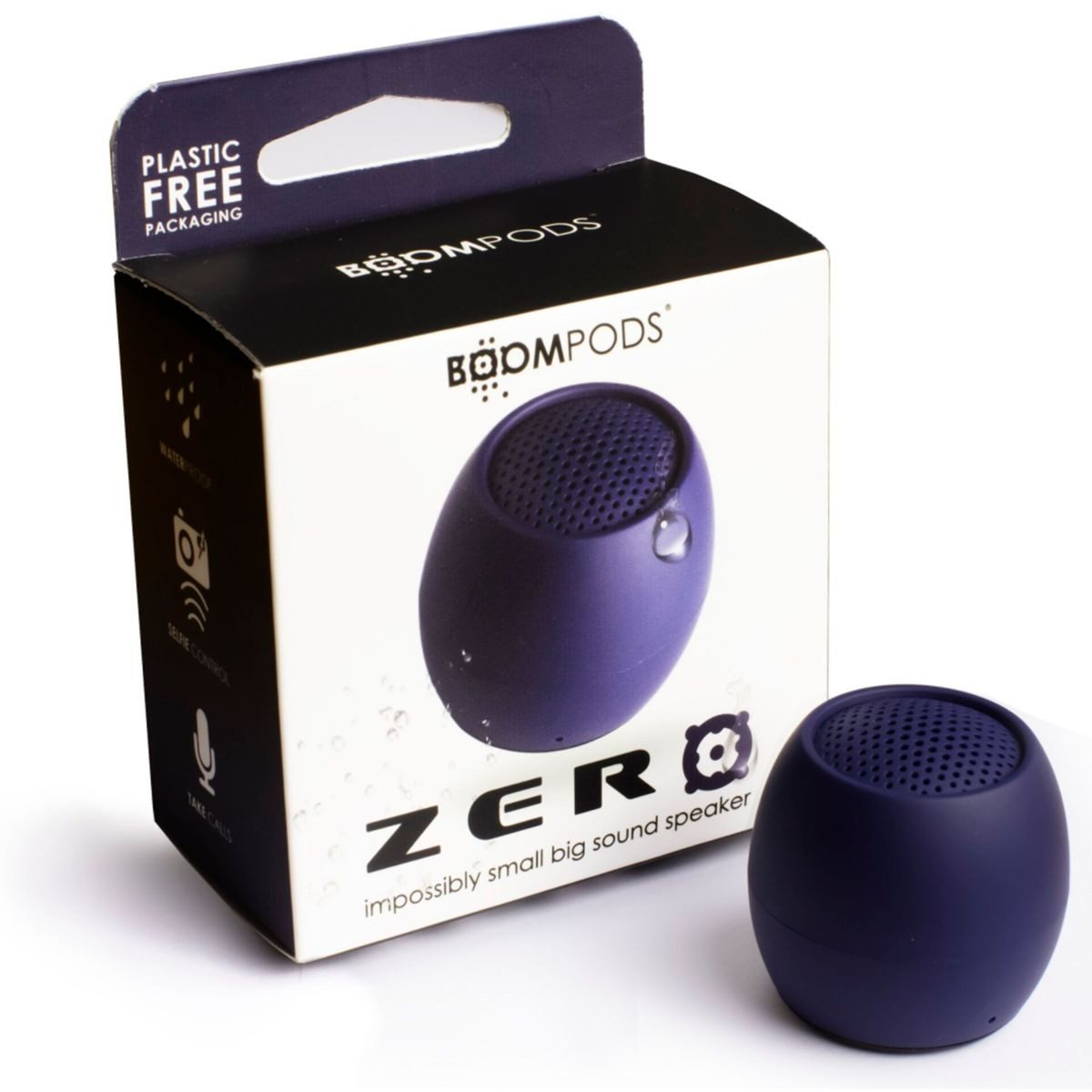 Boompods Zero Navy Blue Portable-Lautsprecher