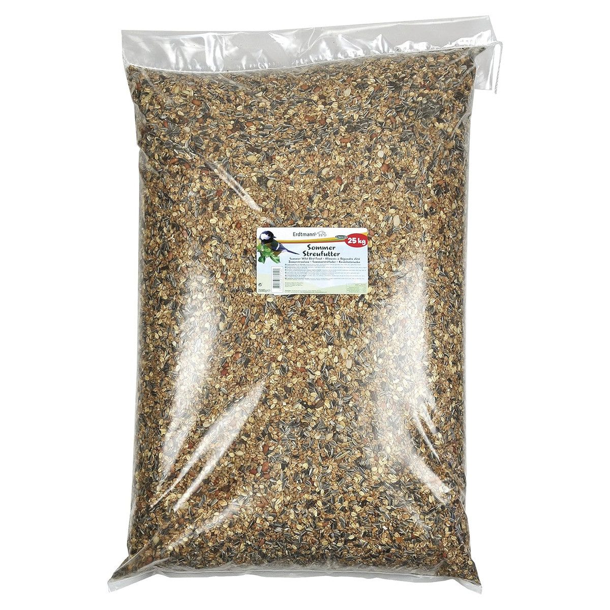 Erdtmann Sommerstreufutter 25 kg im Flachbeutel, Nahrungsergänzungsmittel für: Vogel