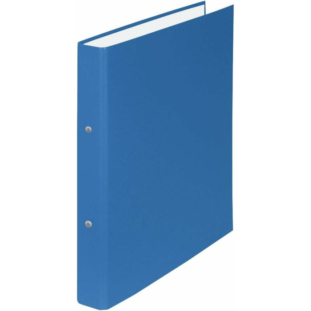 DONAU Präsentationsordner Ringbuch 2-Ringe blau 3,5 cm DIN A4