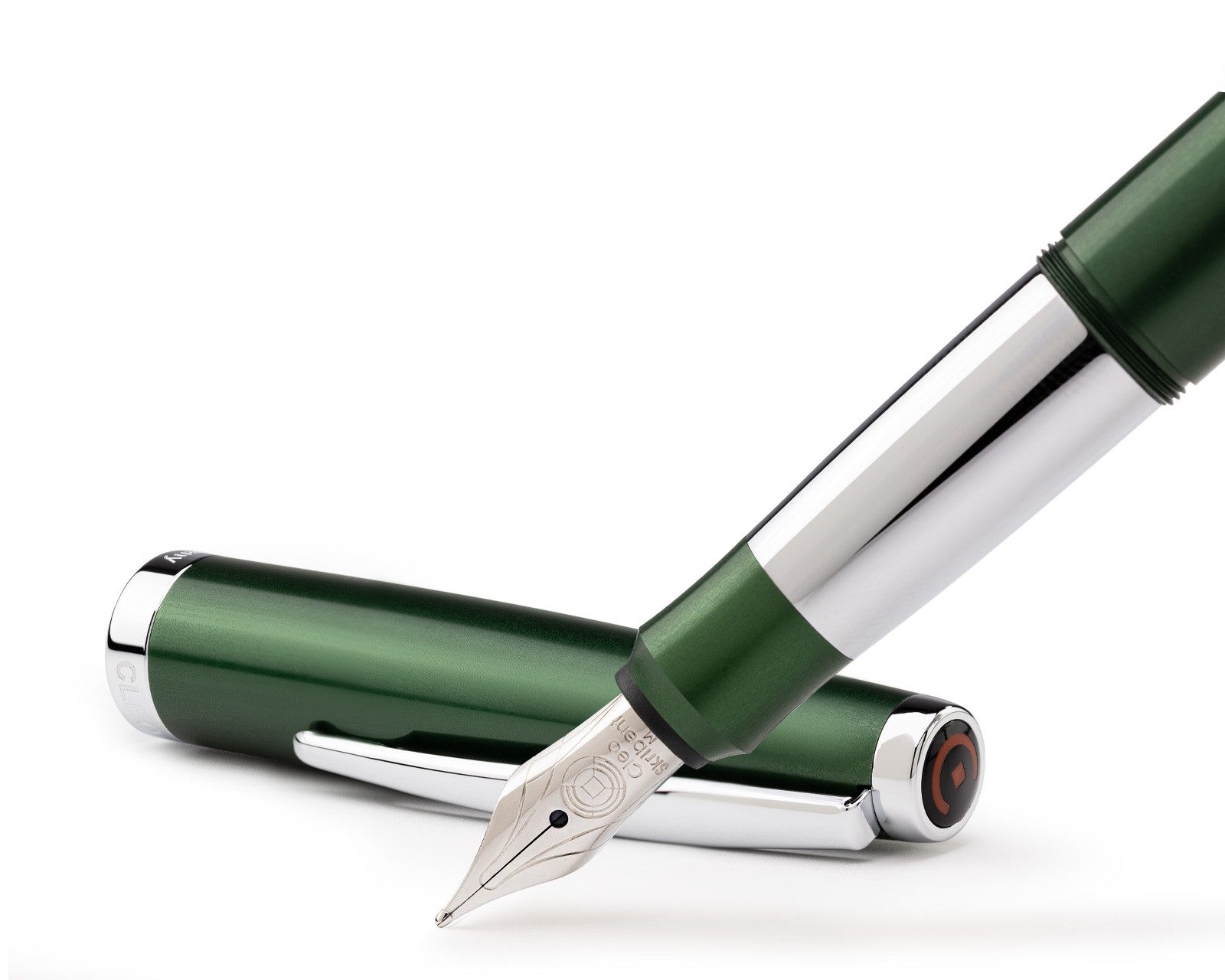 Cleo Skribent Füllfederhalter Cleo Skribent Colour Füllhalter, grün, M-Feder