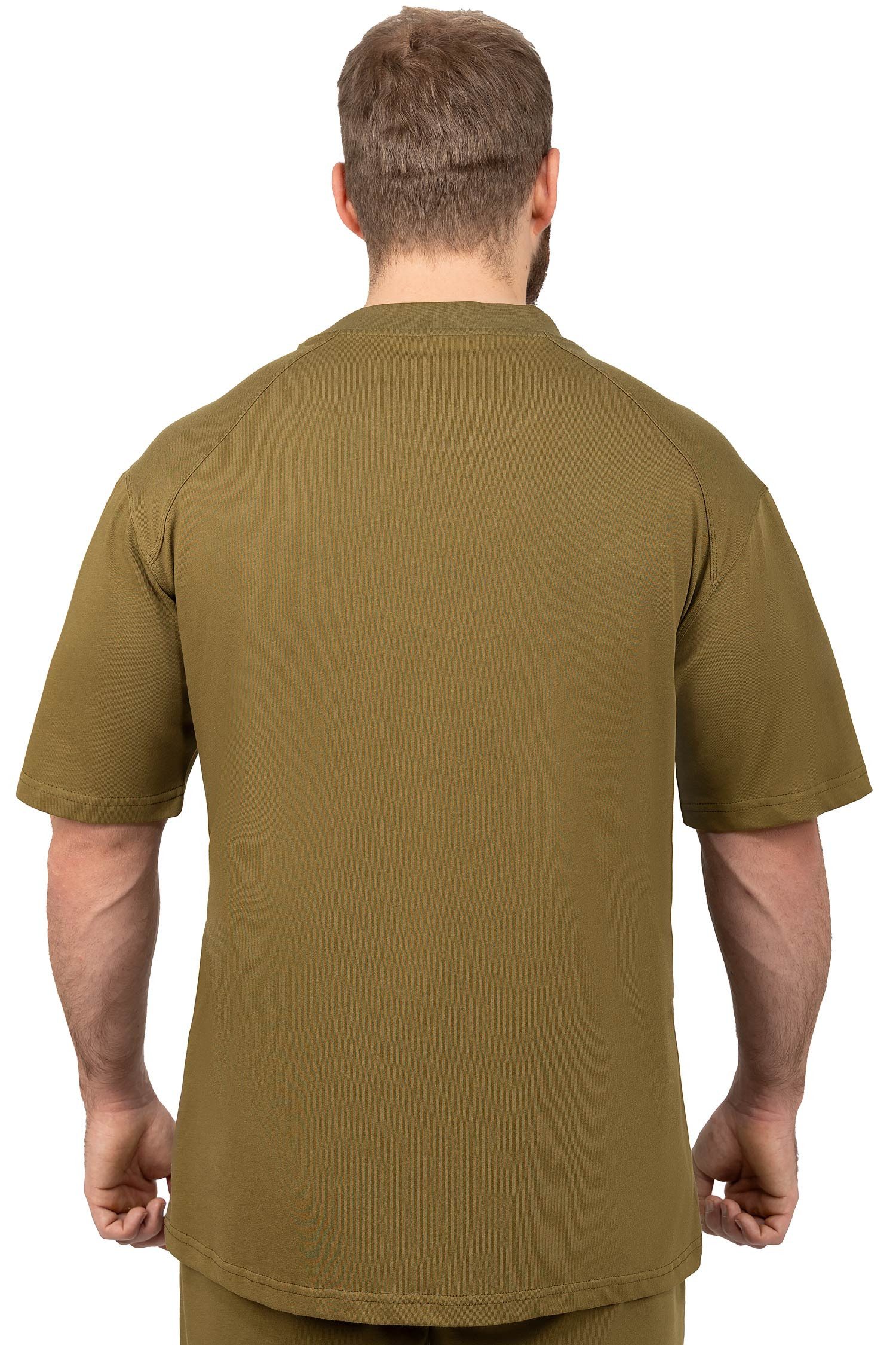 Reichstadt Trainingsshirt Herren Oversized Kurzes Hemd 22RS033 in kräftigen Farben