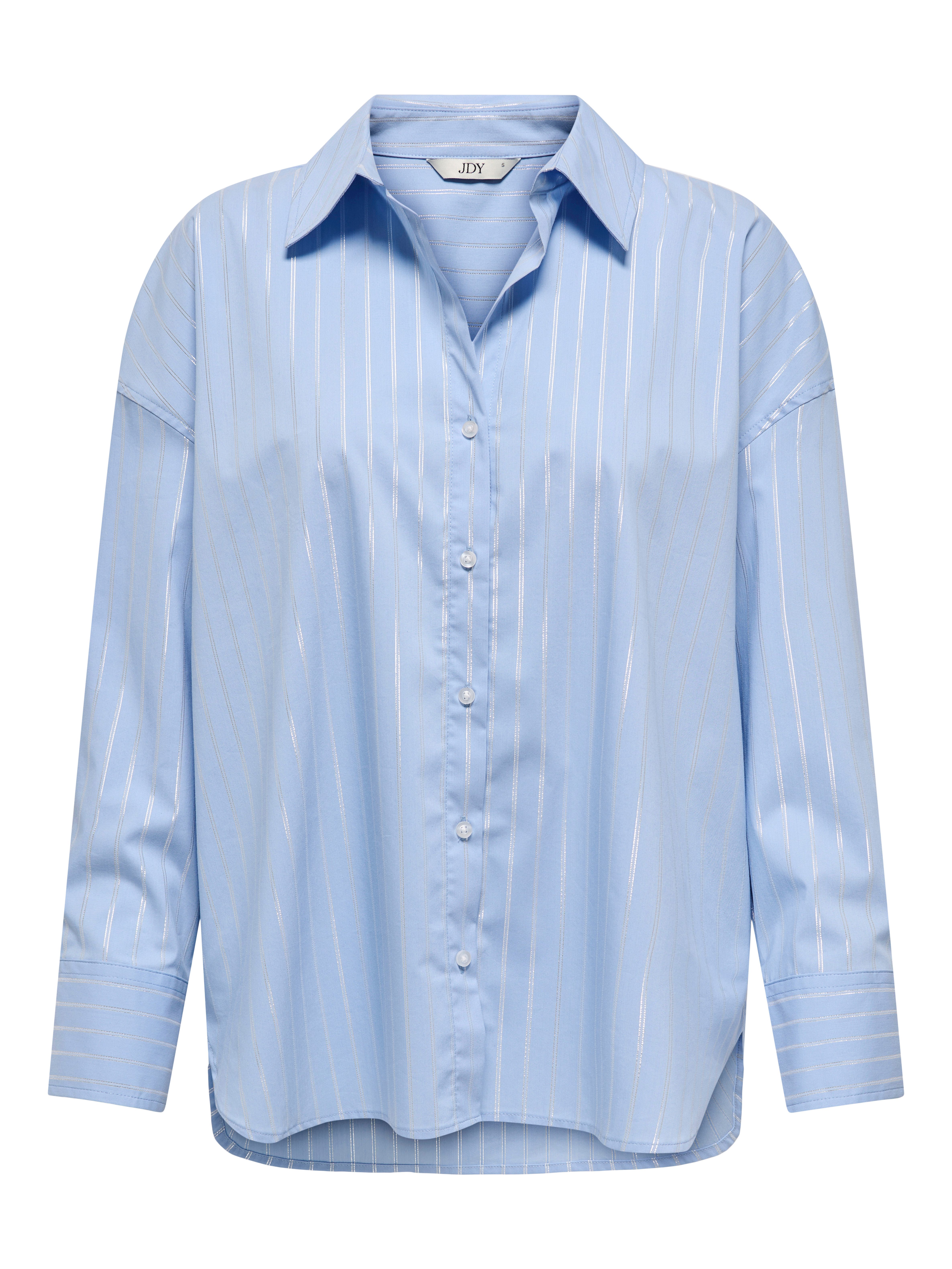 Hemdbluse JDYMIO L/S LUREX LOOSE SHIRT WVN NOOS