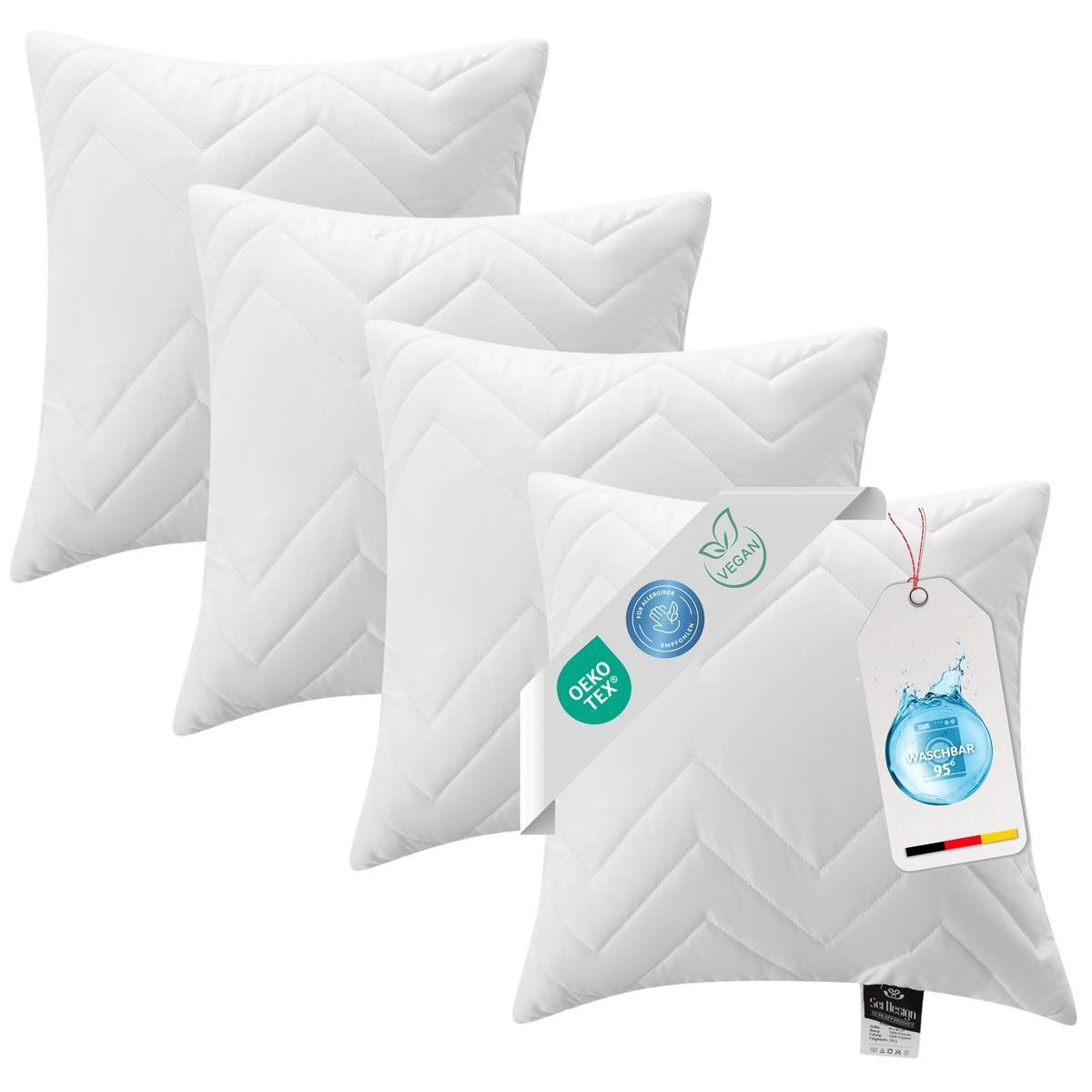 SEI Design Kopfkissen Kopfkissen Kissen Zierkissen Dekokissen Sofakissen Na günstig online kaufen