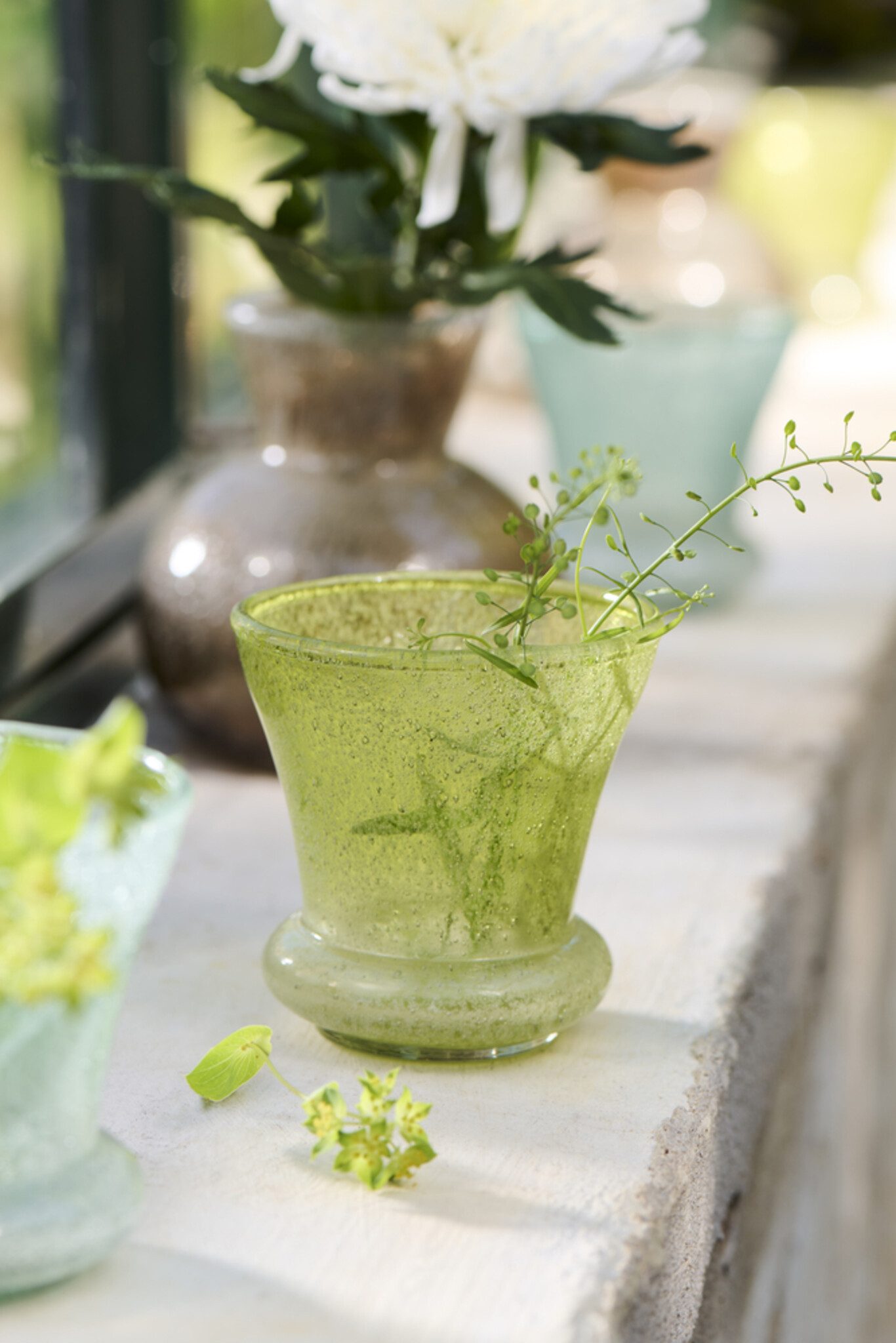 Ib Laursen Dekovase Vase Mundgeblasenen Bläschen günstig online kaufen