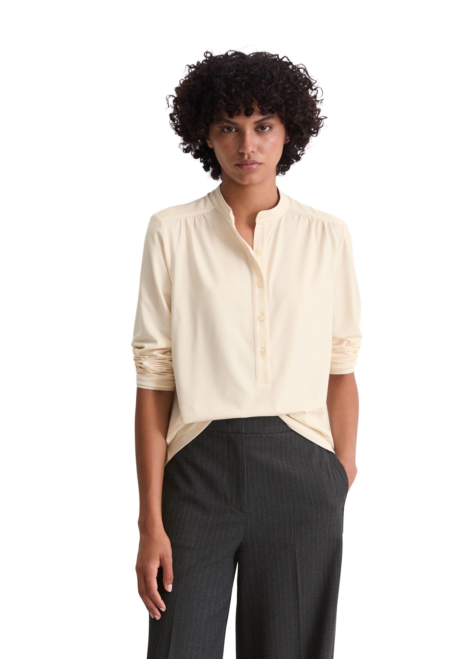 Marc O'Polo Blusenshirt mit TENCEL™ Modal