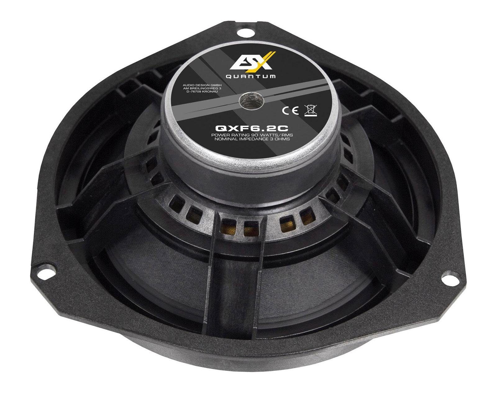 ESX QXF6.2C 16 cm Watt Auto-Lautsprecher Komponenten-System 180 mit
