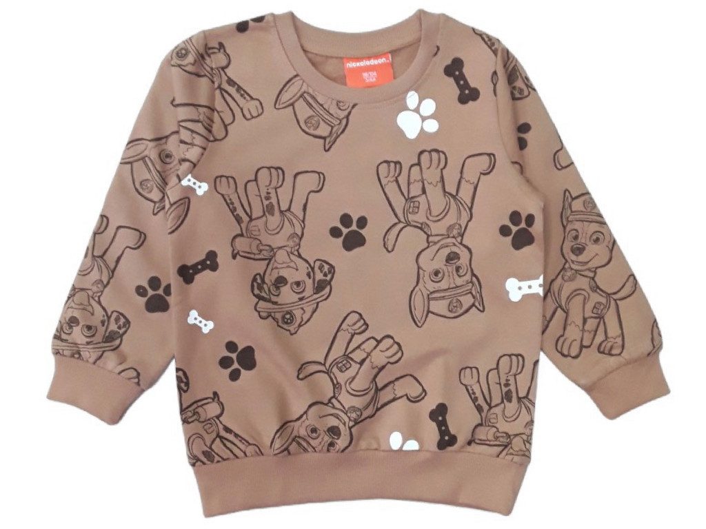 Sweatshirt Paw Patrol Jungen Chase Marshall Pfoten