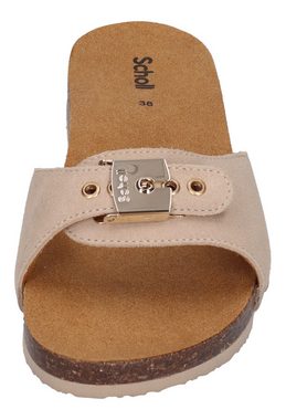 Scholl PESCURA FLAT CORK Keilpantolette Off-White