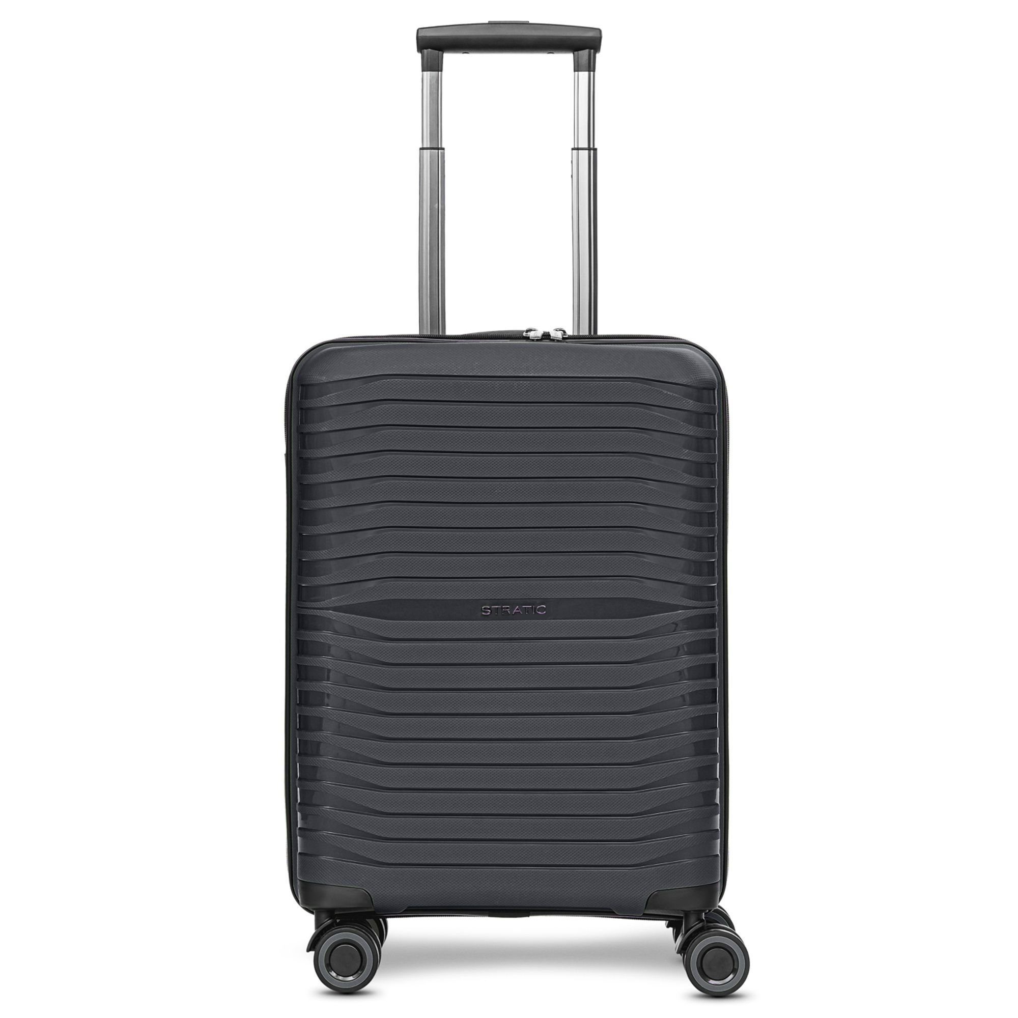 Stratic Handgepäck-Trolley Shine, 4 Rollen, Polypropylen
