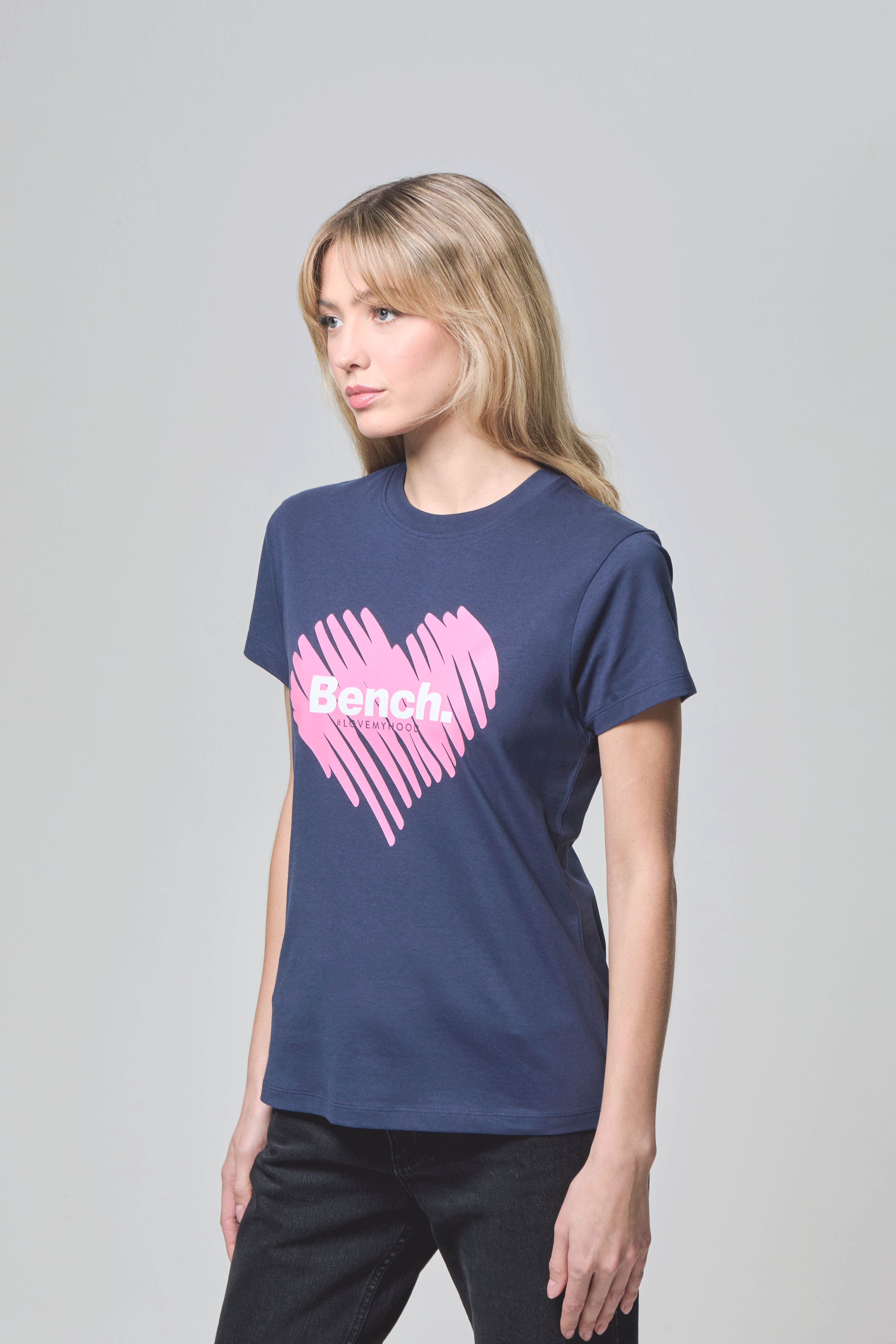 Bench. Rundhalsshirt "MIAO" günstig online kaufen