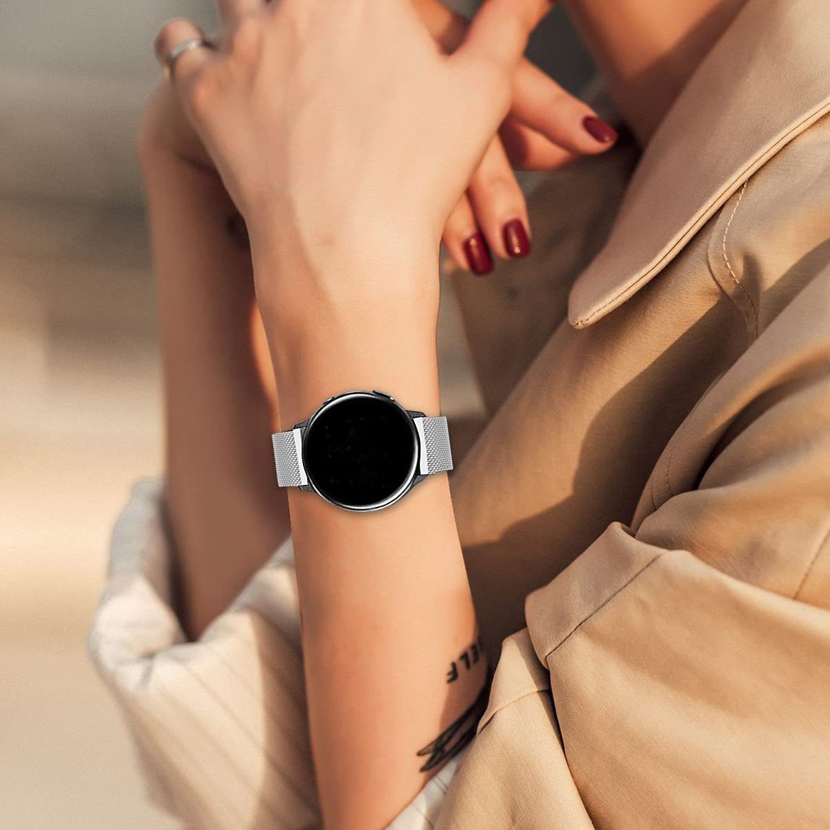 3 22mm 45mm/Watch Smartwatch-Armband Kompatibel Galaxy Watch mit ELEKIN Samsung 46mm Armband