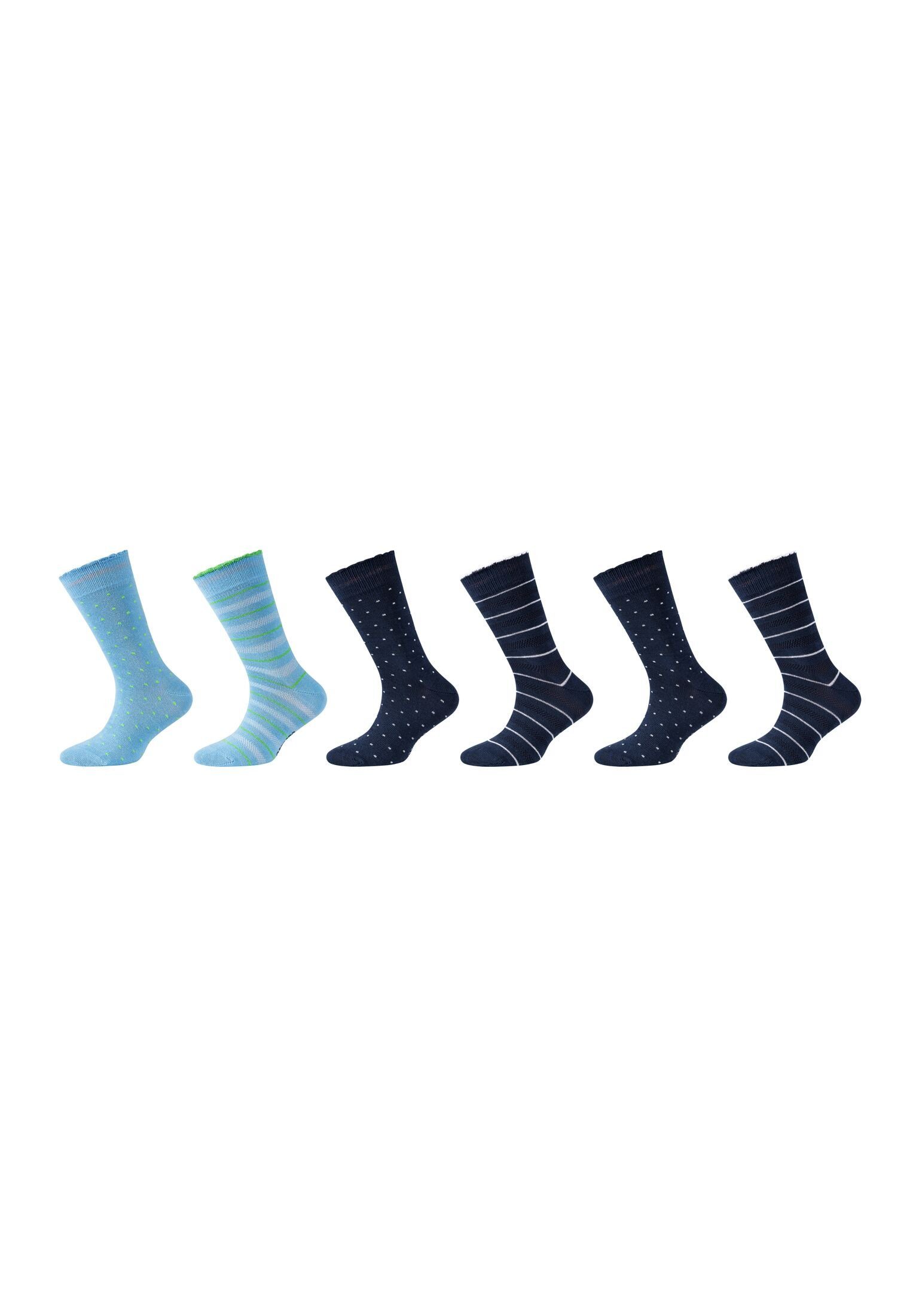 Camano Socken Socken 6er Pack blue