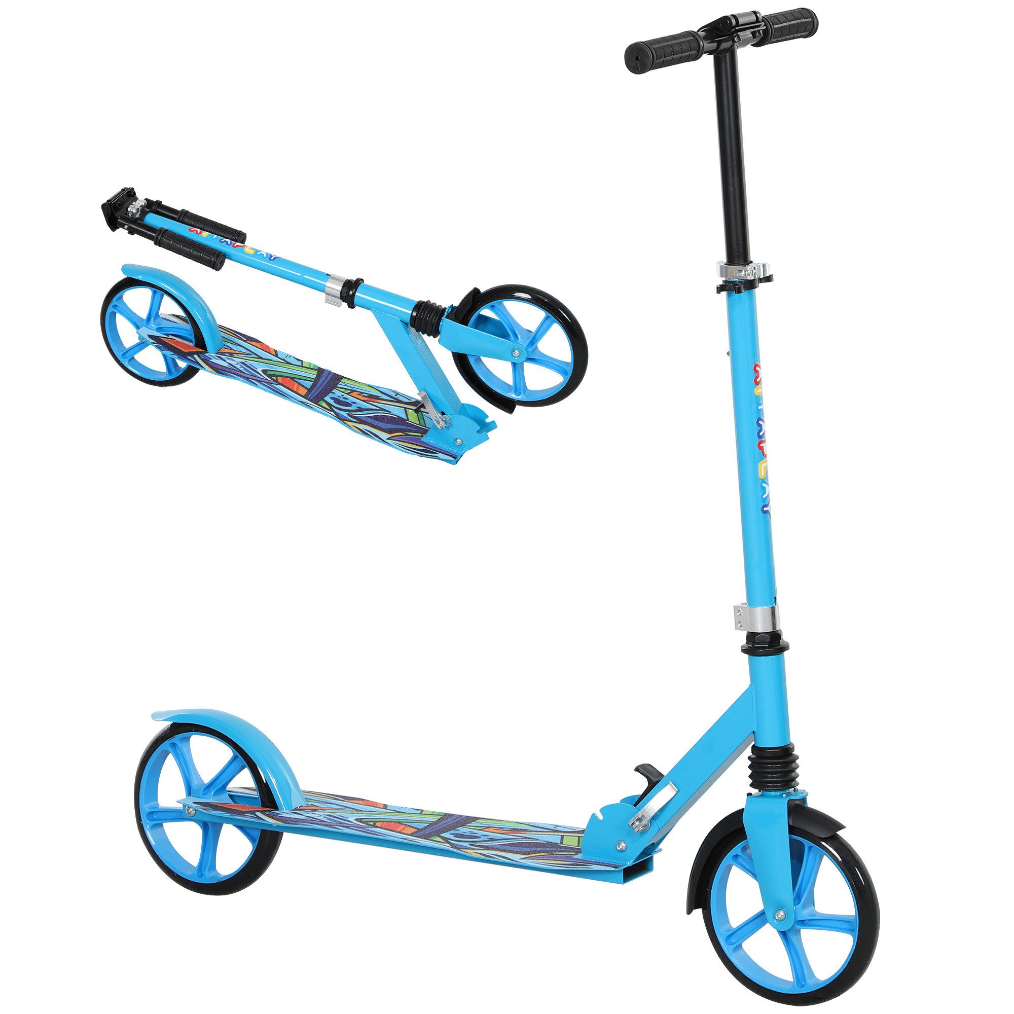 Scooter Kinderroller, faltbarer Tretroller mit verstellbarem Lenker