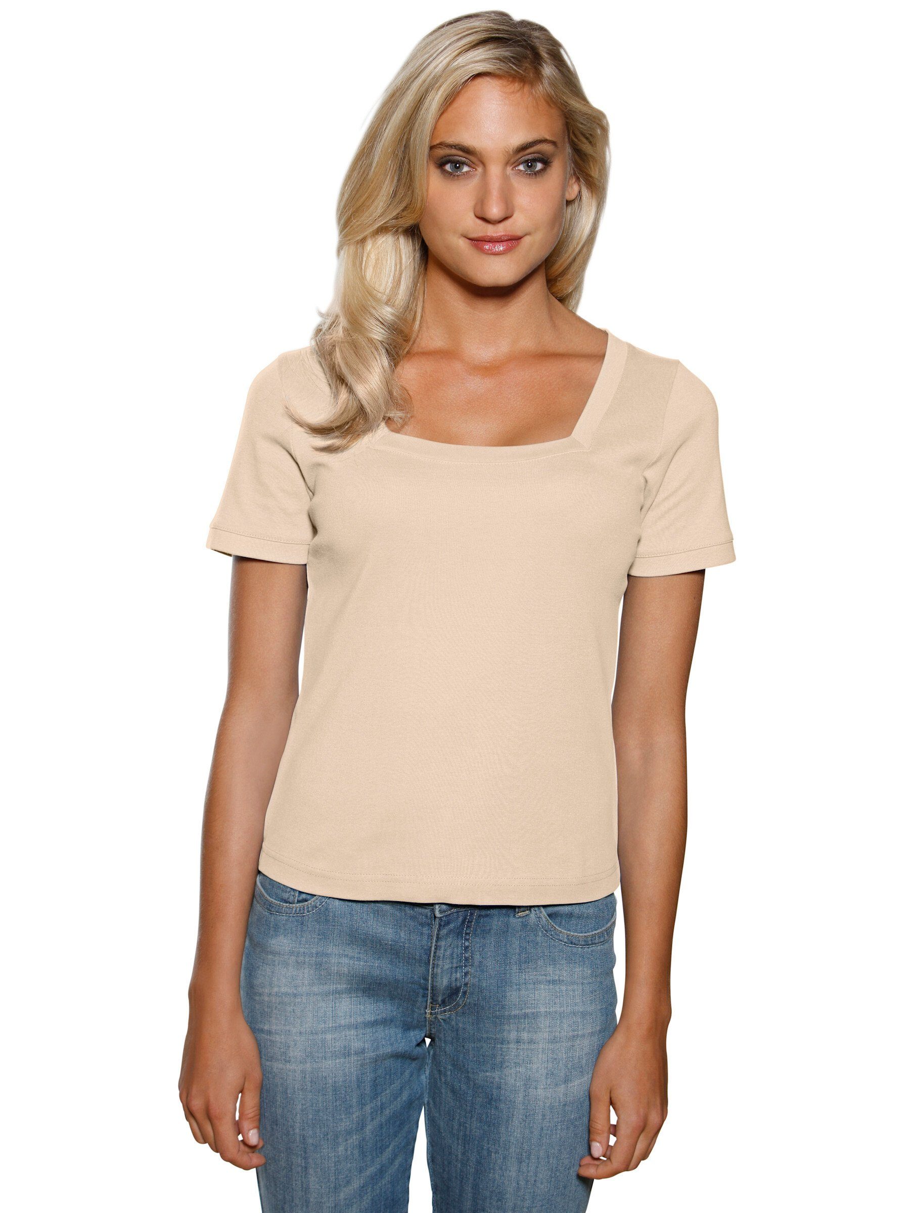 heine T-Shirt beige