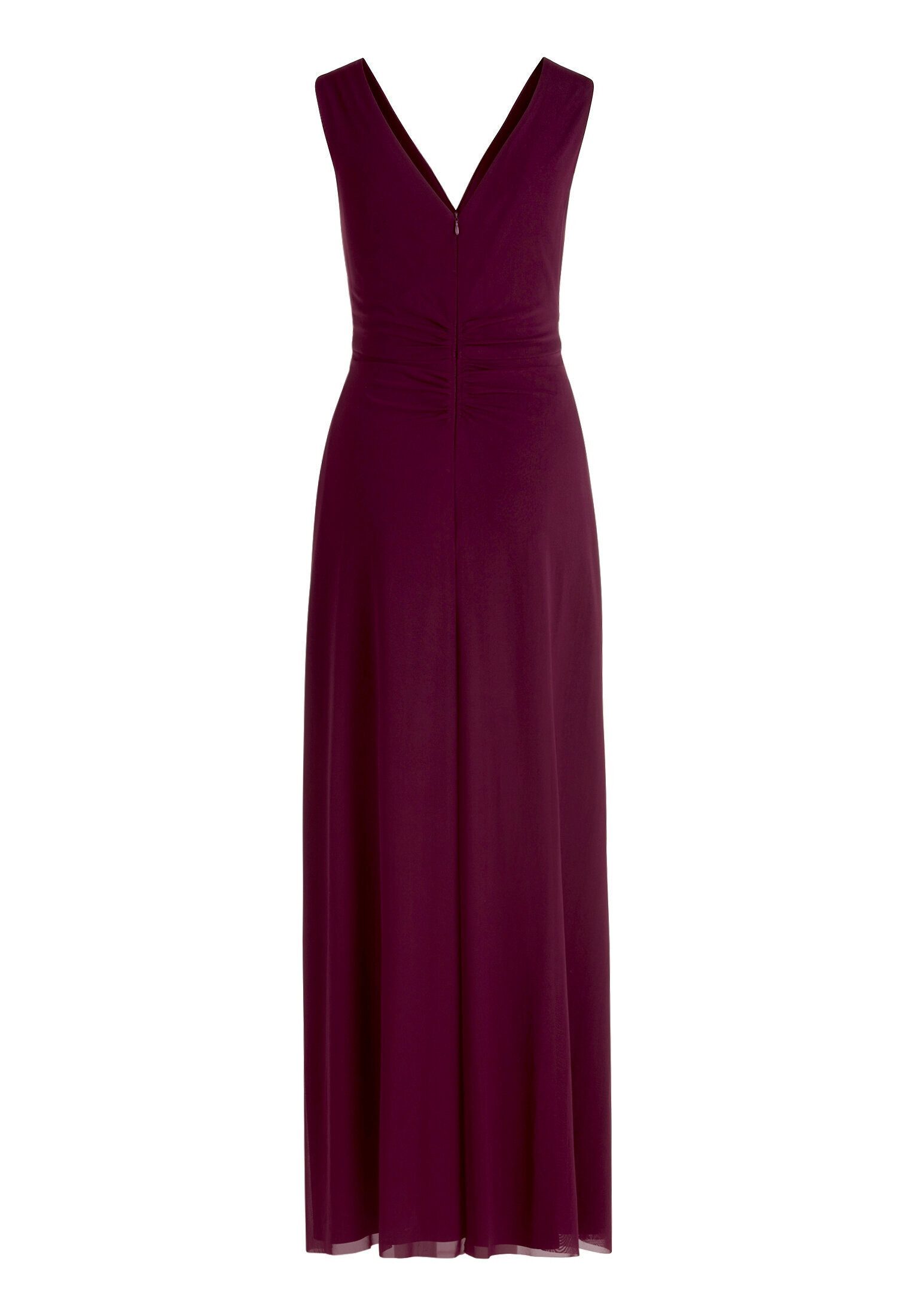 Vera Mont Abendkleid Damen mit V-Ausschnitt Falten