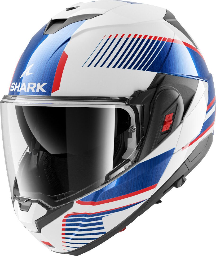 Shark Motorradhelm Oxo Sikter Klapphelm, integriertes Sonnenvisier