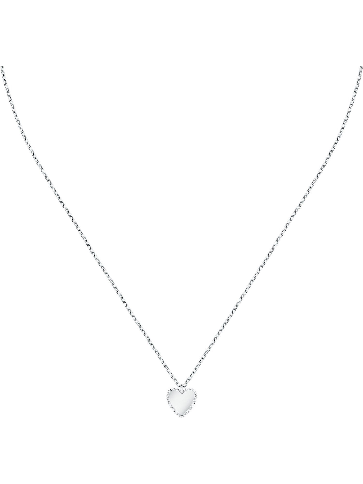 CHRIST Silberkette CHRIST Damen-Kette 925er Silber, recycelt Herz