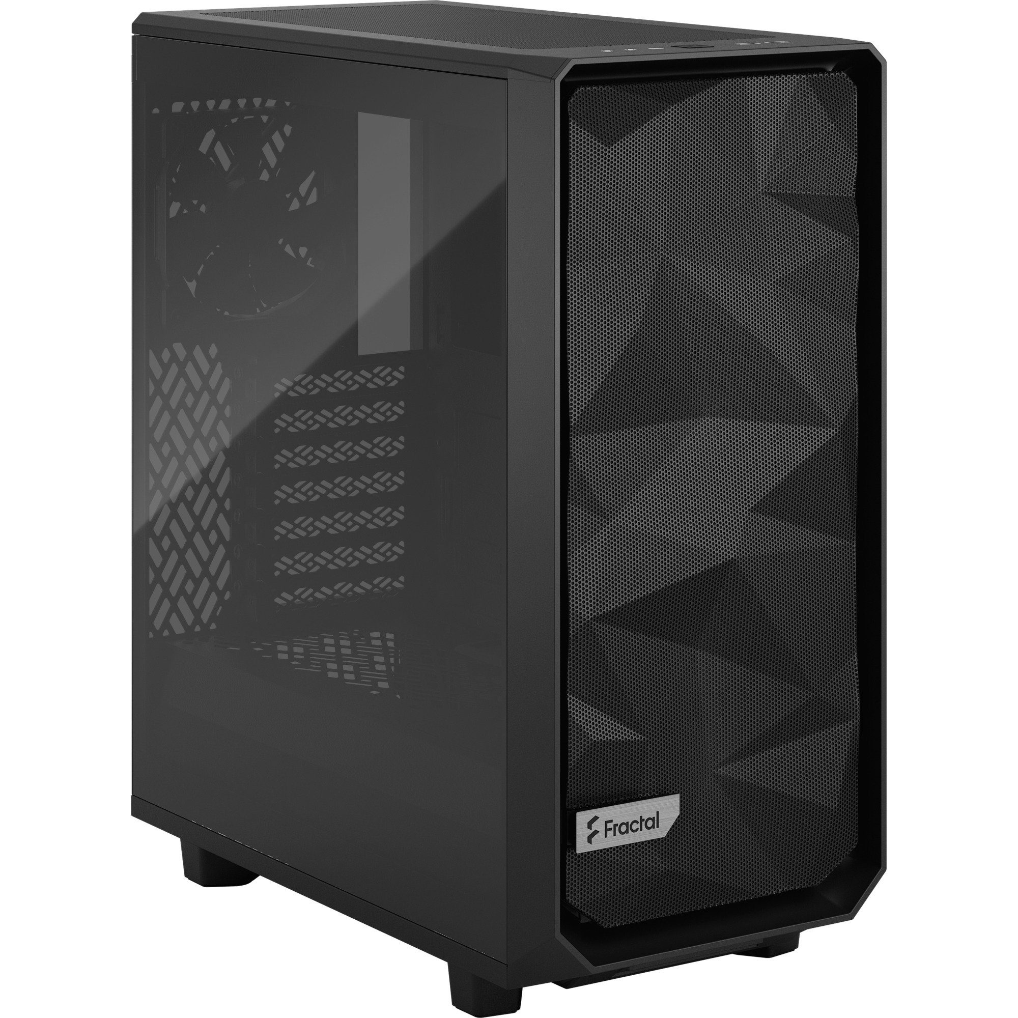 Fractal Design PC-Gehäuse Fractal Design Meshify 2 Compact Black TG Light