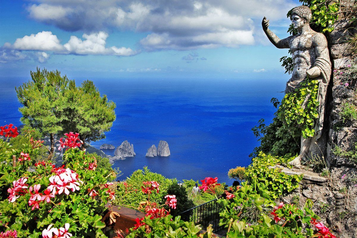 Papermoon Fototapete Capri Island View