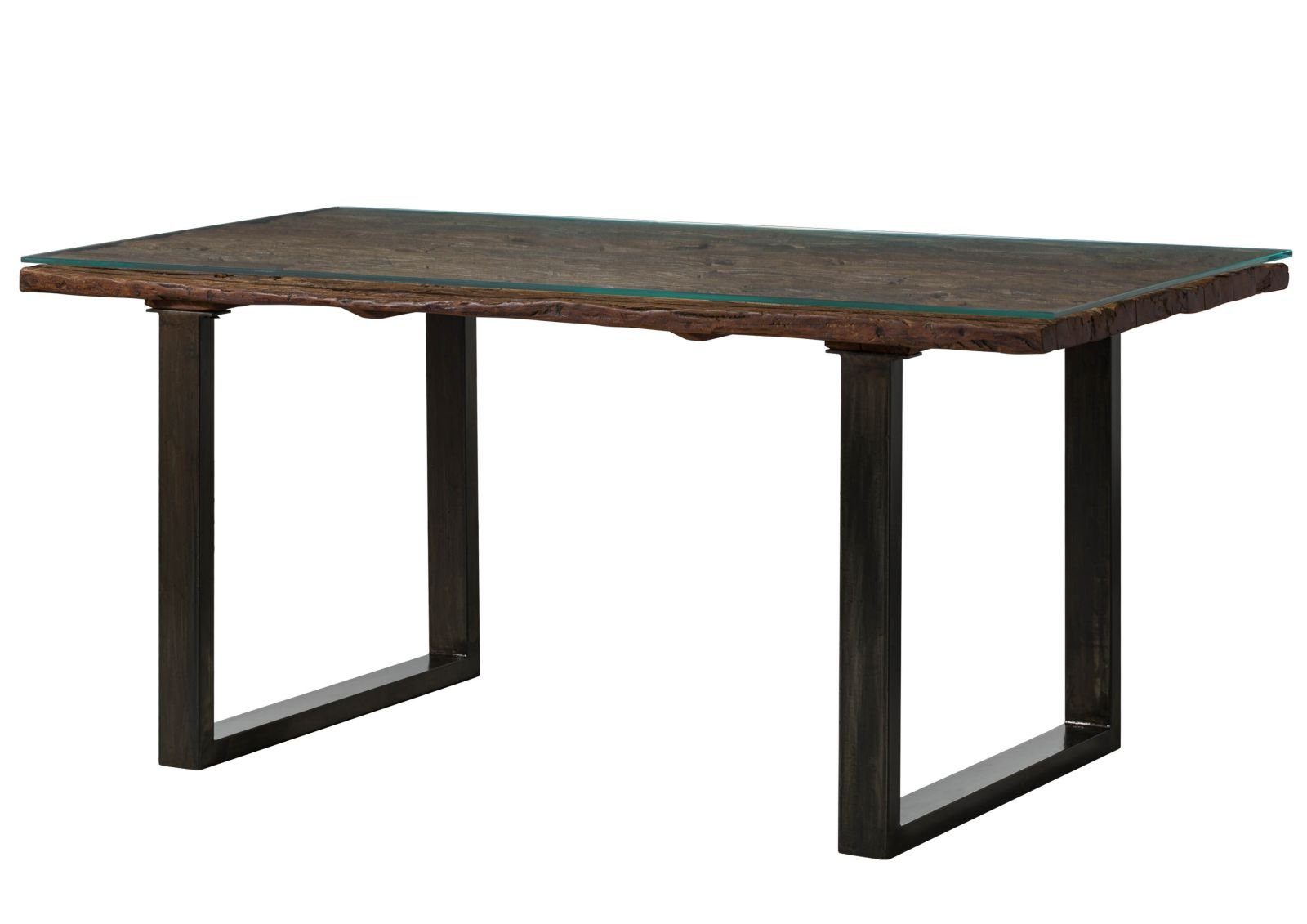 Massivmoebel24 Baumkantentisch SEVILLA (Massivholz, Massivholztisch), Essti günstig online kaufen