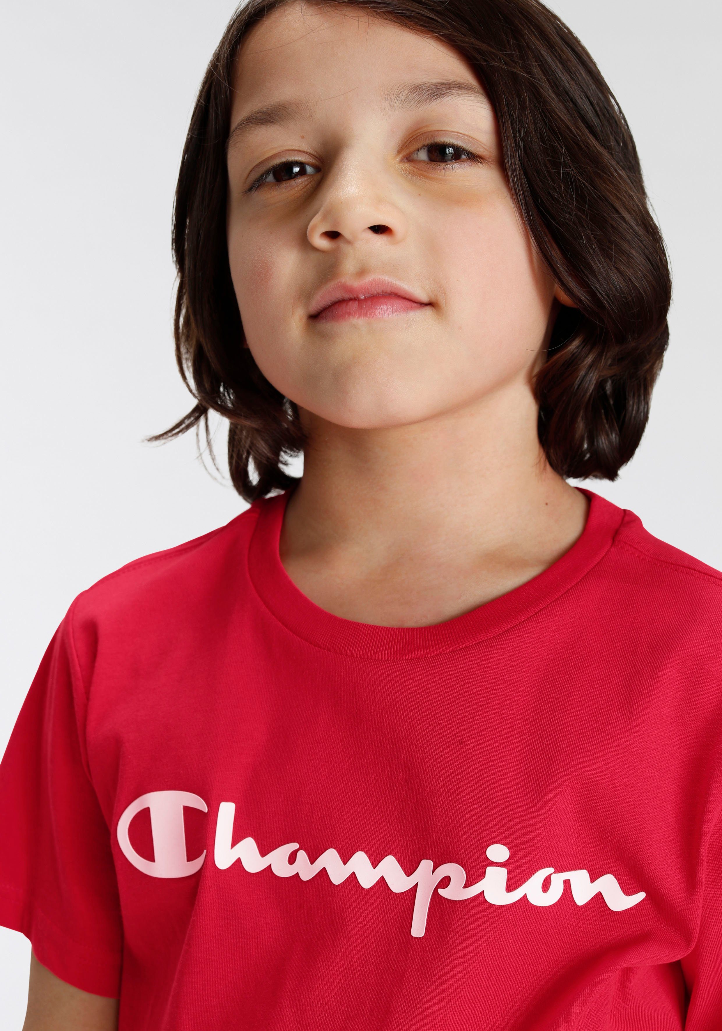 Champion rot Crewneck T-Shirt T-Shirt