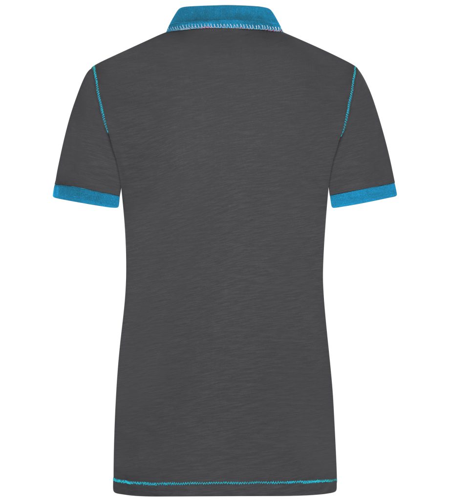 James & Nicholson Poloshirt Doppelpack Damenpoloshirt in trendiger Slub Qua günstig online kaufen