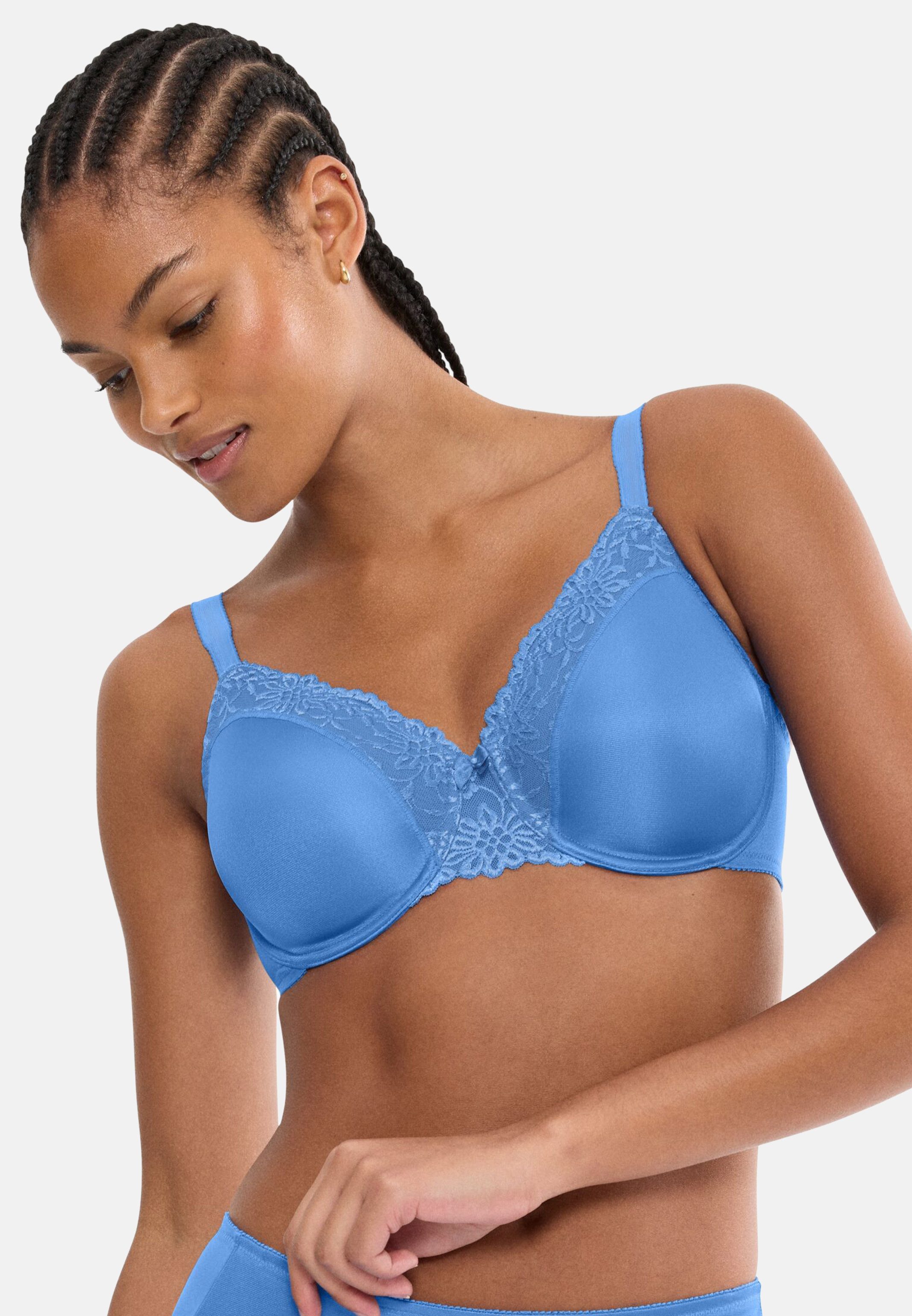 Triumph Minimizer-BH Ladyform Soft T W01 (1-tlg) Minimizer-BH - Blickdicht - Spitzeneinsätze für feminine Details