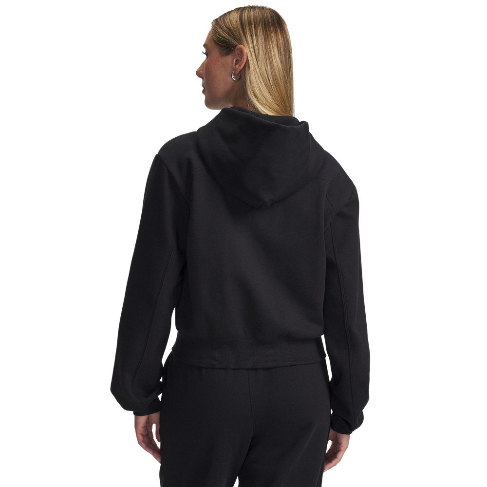Under Armour® Kapuzensweatjacke UA Icon Vida Flc FZ aus Baumwolle und Polyester, erhältlich in den Größen XS bis XXL