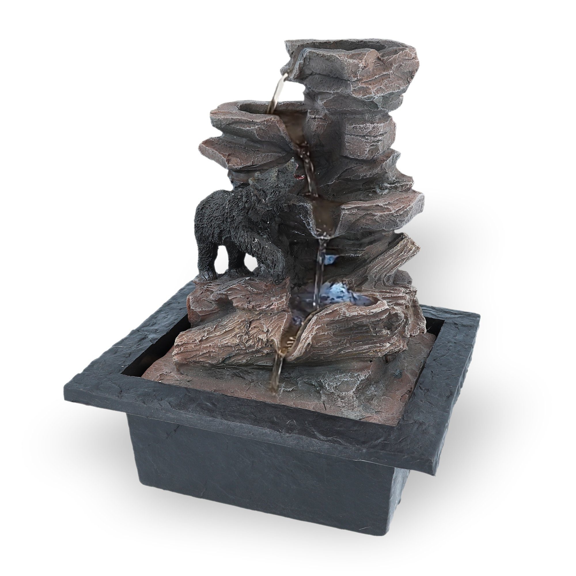 Lemodo Zimmerbrunnen Motiv-Tischbrunnen mit Pumpe und günstig online kaufen