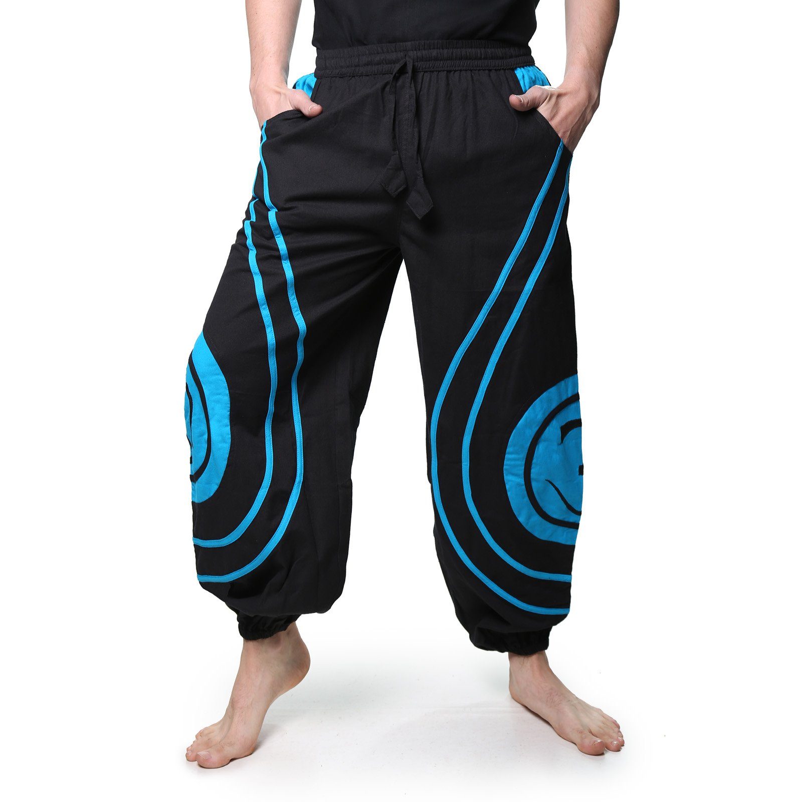 Haremshose Kunst und Magie Unisex OM Pluderhose in vielen individuellen Farben