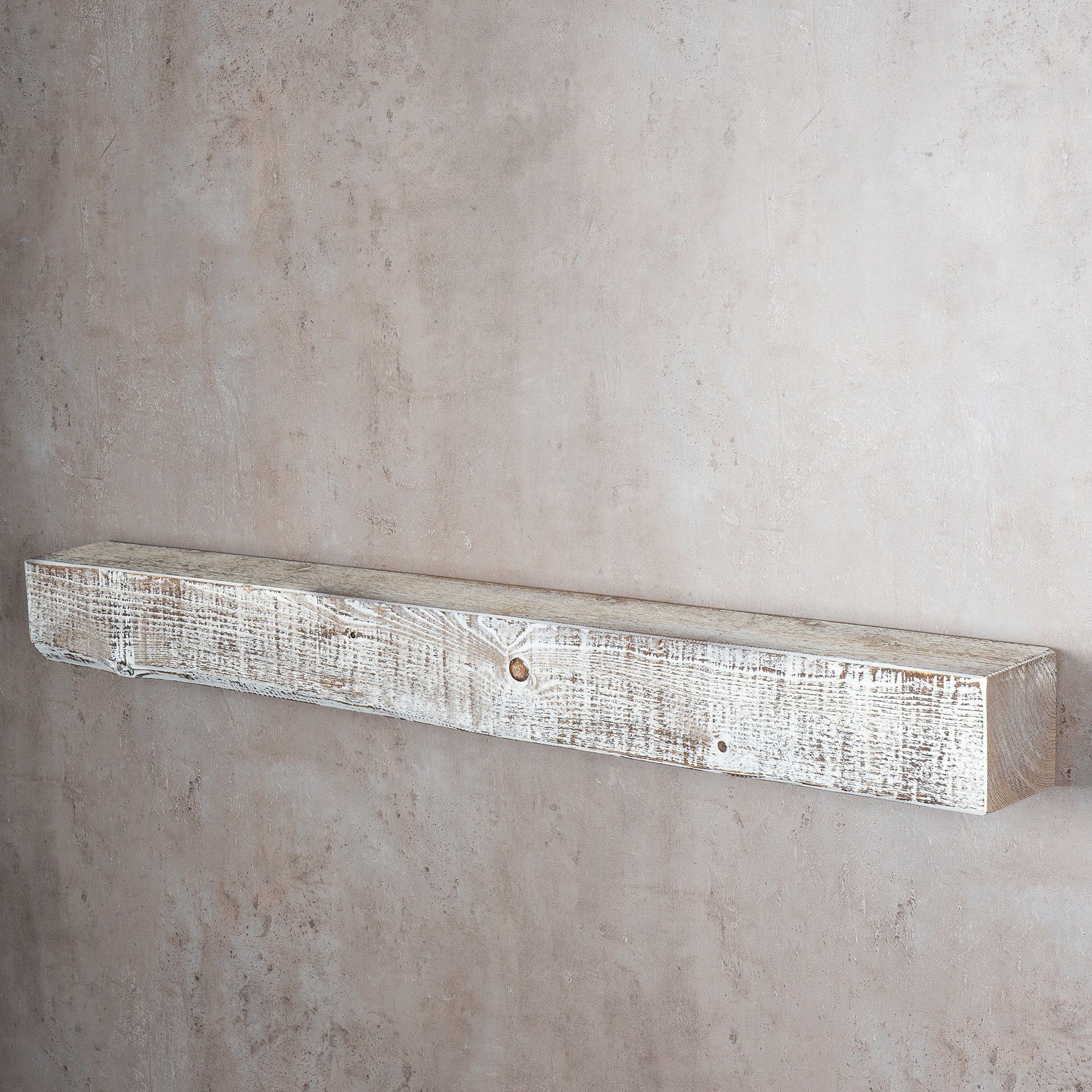 Levandeo® Wandregal, levandeo Wandregal Holz Massiv günstig online kaufen