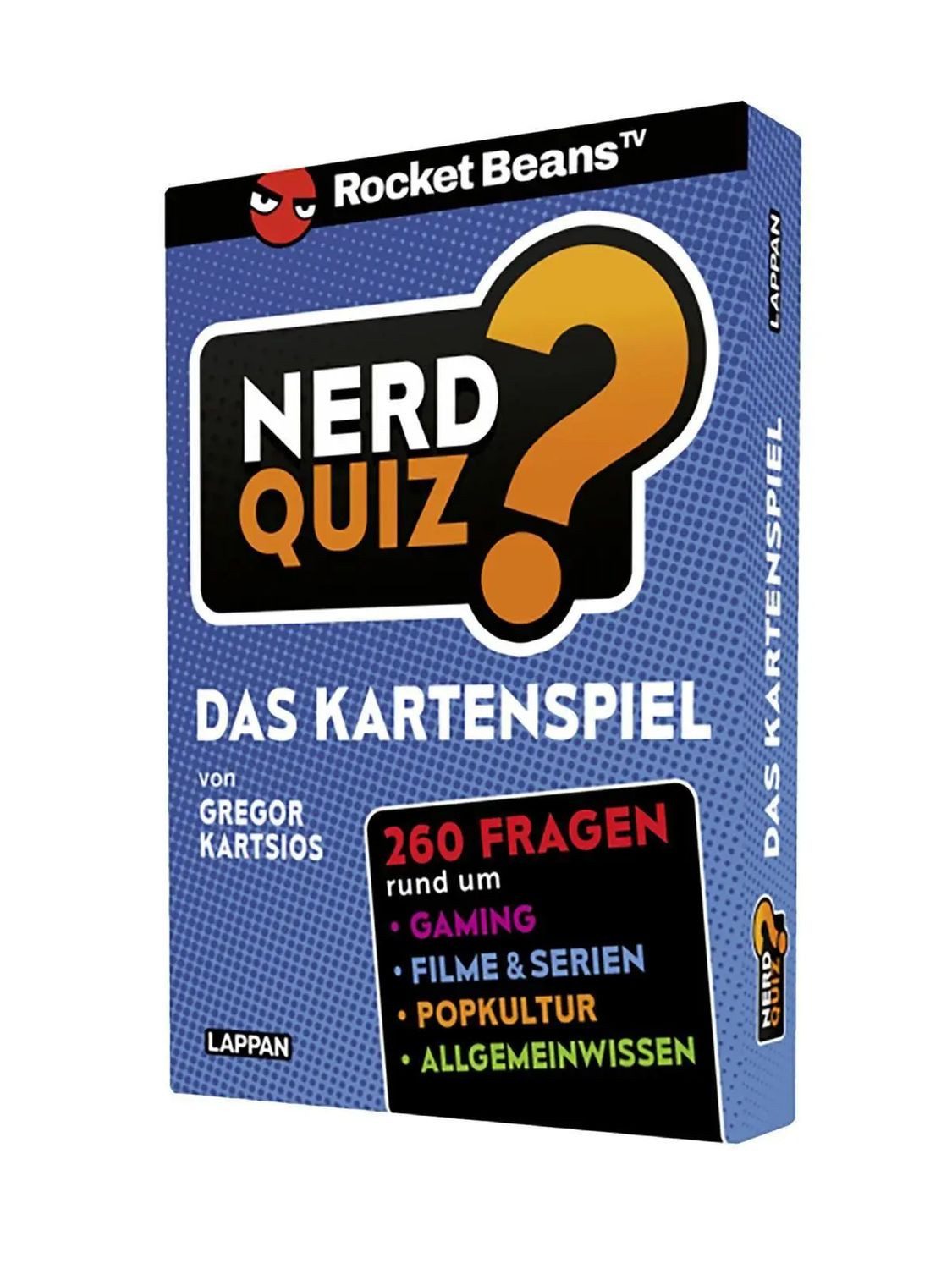 Lappan Verlag Spiel Nerd Quiz - das Kartenspiel