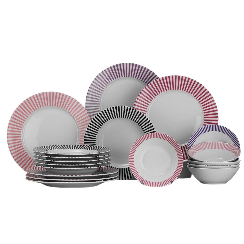 Kütahya Porselen Tafelservice, Porzellan