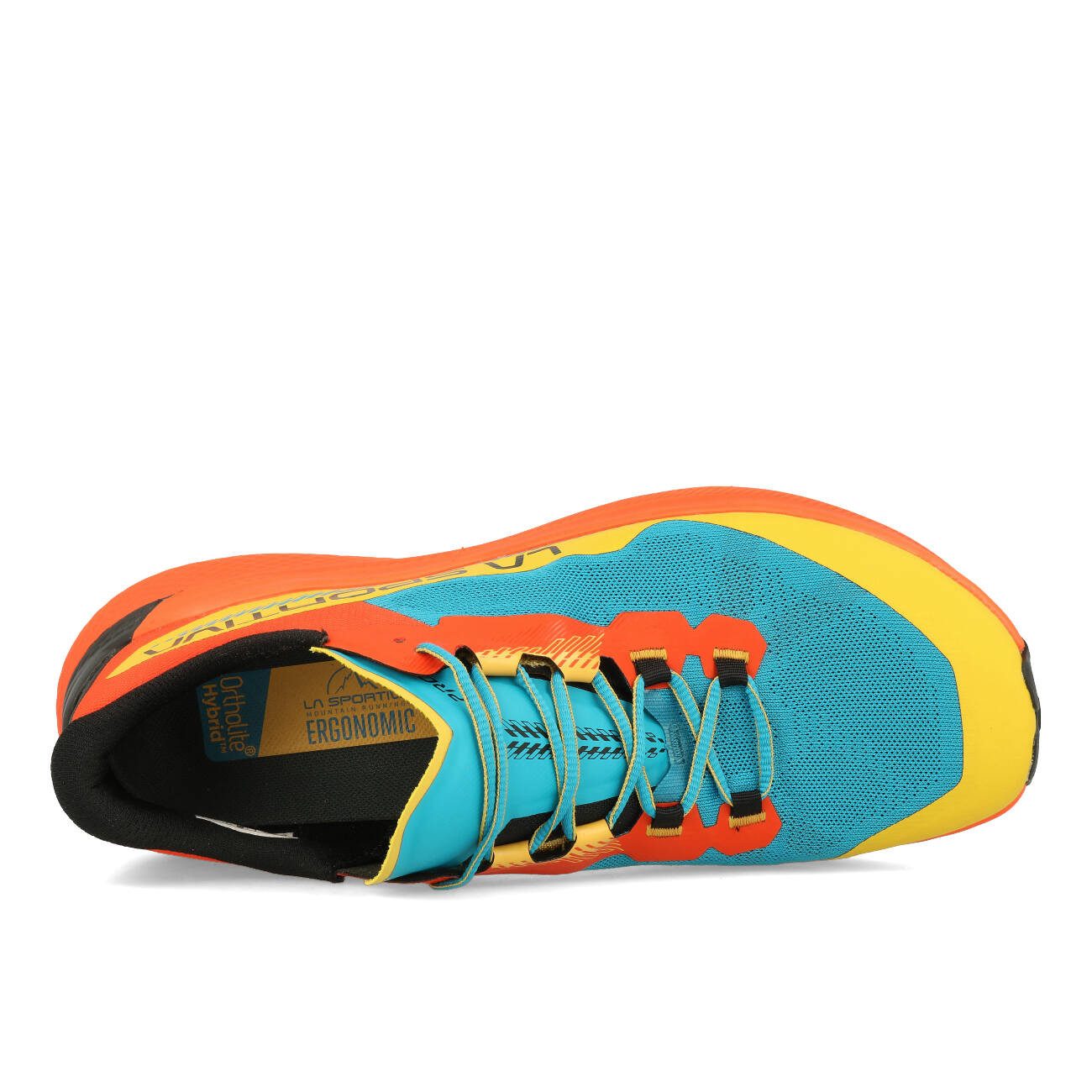 La Sportiva La Sportiva Prodigio Herren Tropic Blue Cherry Tomato Laufschuh