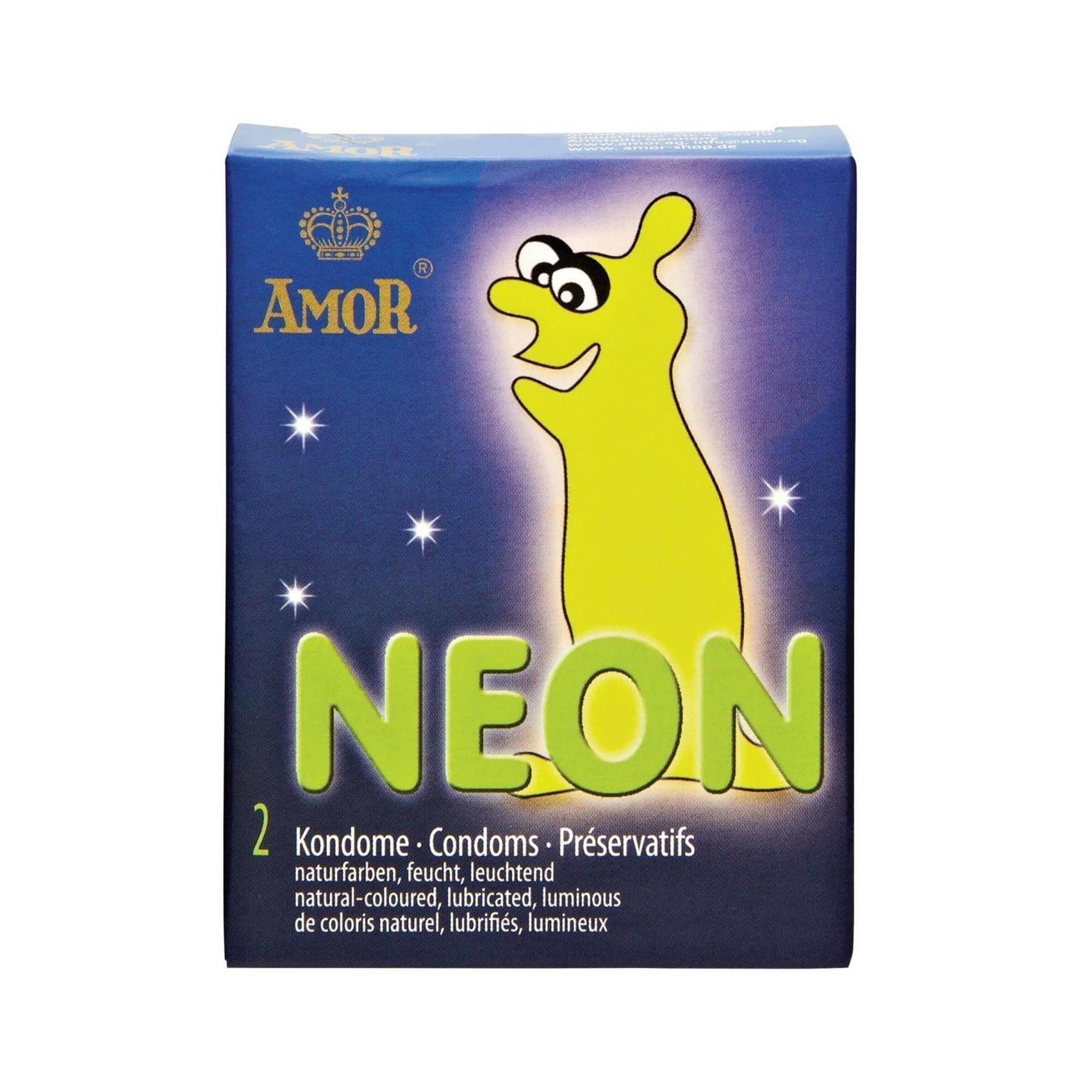Amor Kondome AMOR Neon Kondome - (div. Varianten), 6 St.