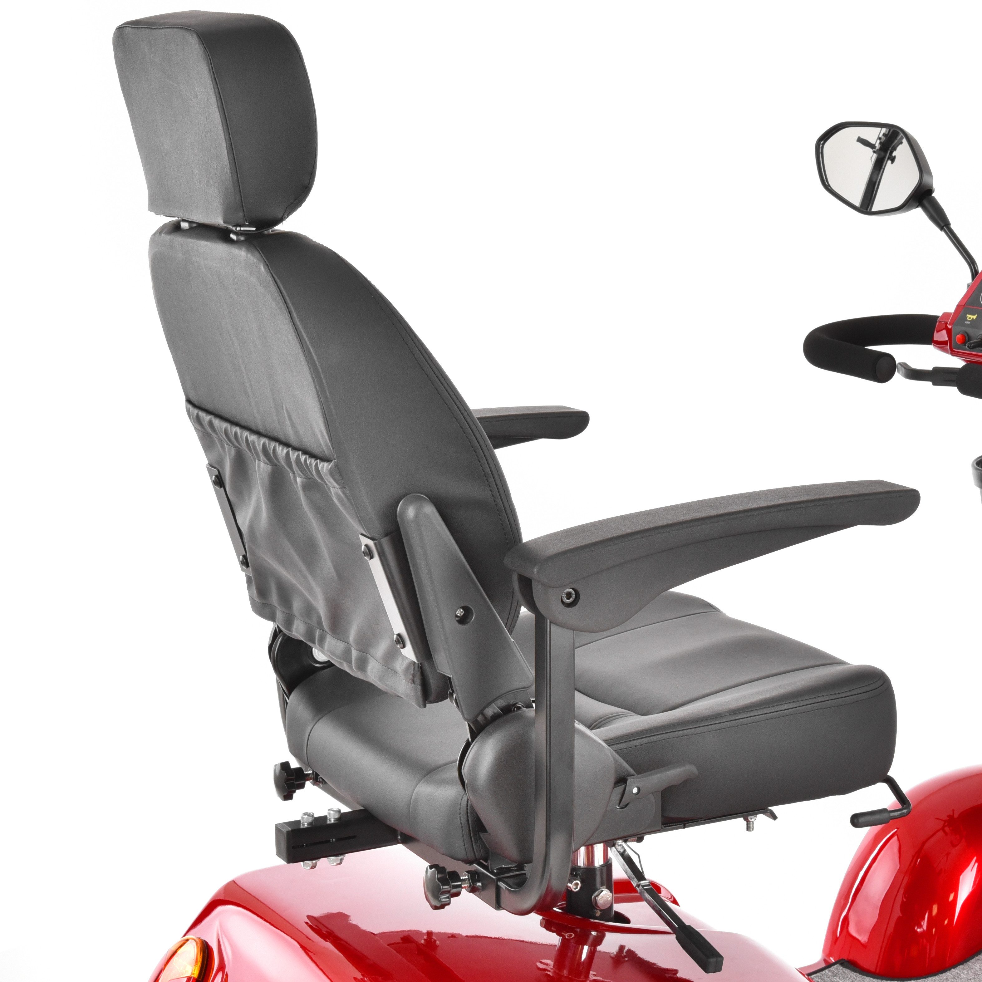 Hecht Elektromobil Senioren Mobil Roller WISE Blau, 500 W, 15 km/h – Bild 5 von 5