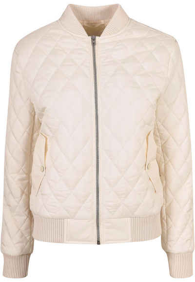 URBAN CLASSICS Allwetterjacke Urban Classics Damen Ladies Diamond Quilt Nylon Jacket (1-St)
