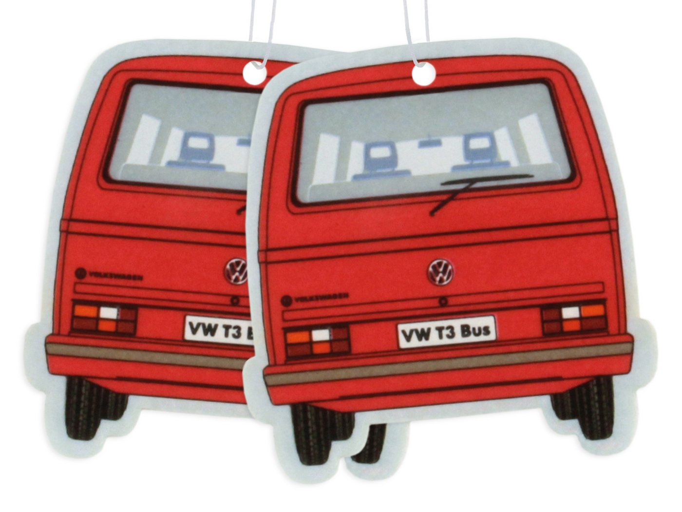 Thumbnail - VW Collection by BRISA Raumduft Volkswagen Lufterfrischer fürs Auto (2-St), Duftspender im VW T3 Bulli Design