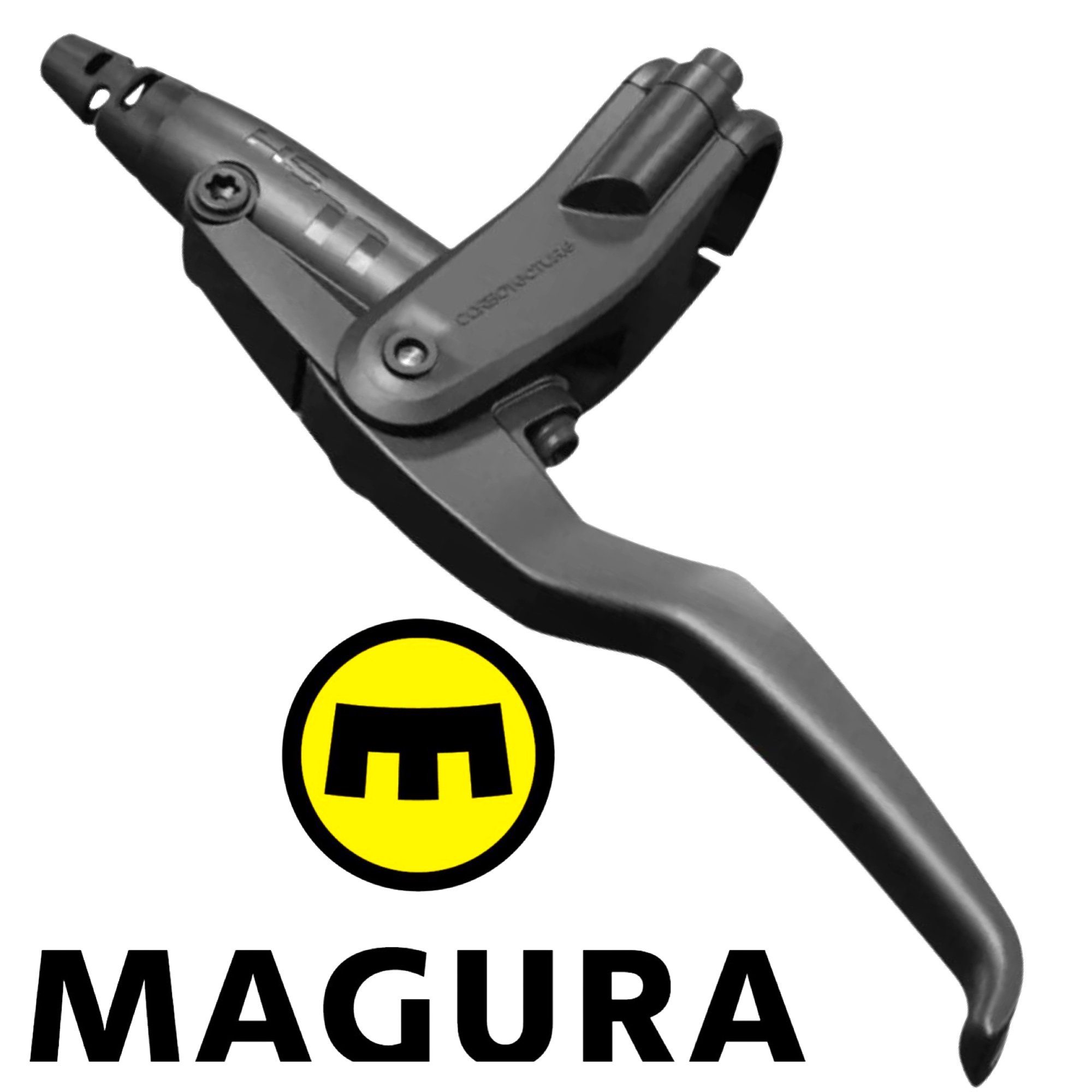 Magura MT4, 2-Finger Aluminium-Leichtbau-Hebel , links/rechts