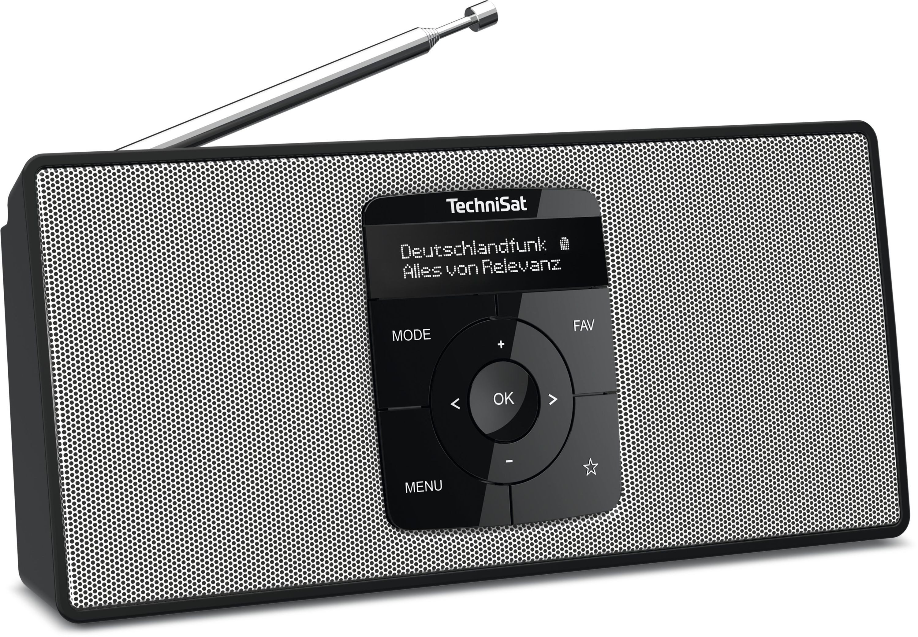 TechniSat DIGITRADIO 2 S Digitalradio (DAB) (Digitalradio (DAB), FM-Tuner mit RDS, 2 W, Stereo, Bluetooth, bis zu 10 Stunden Laufzeit, Wecker, Sleeptimer)