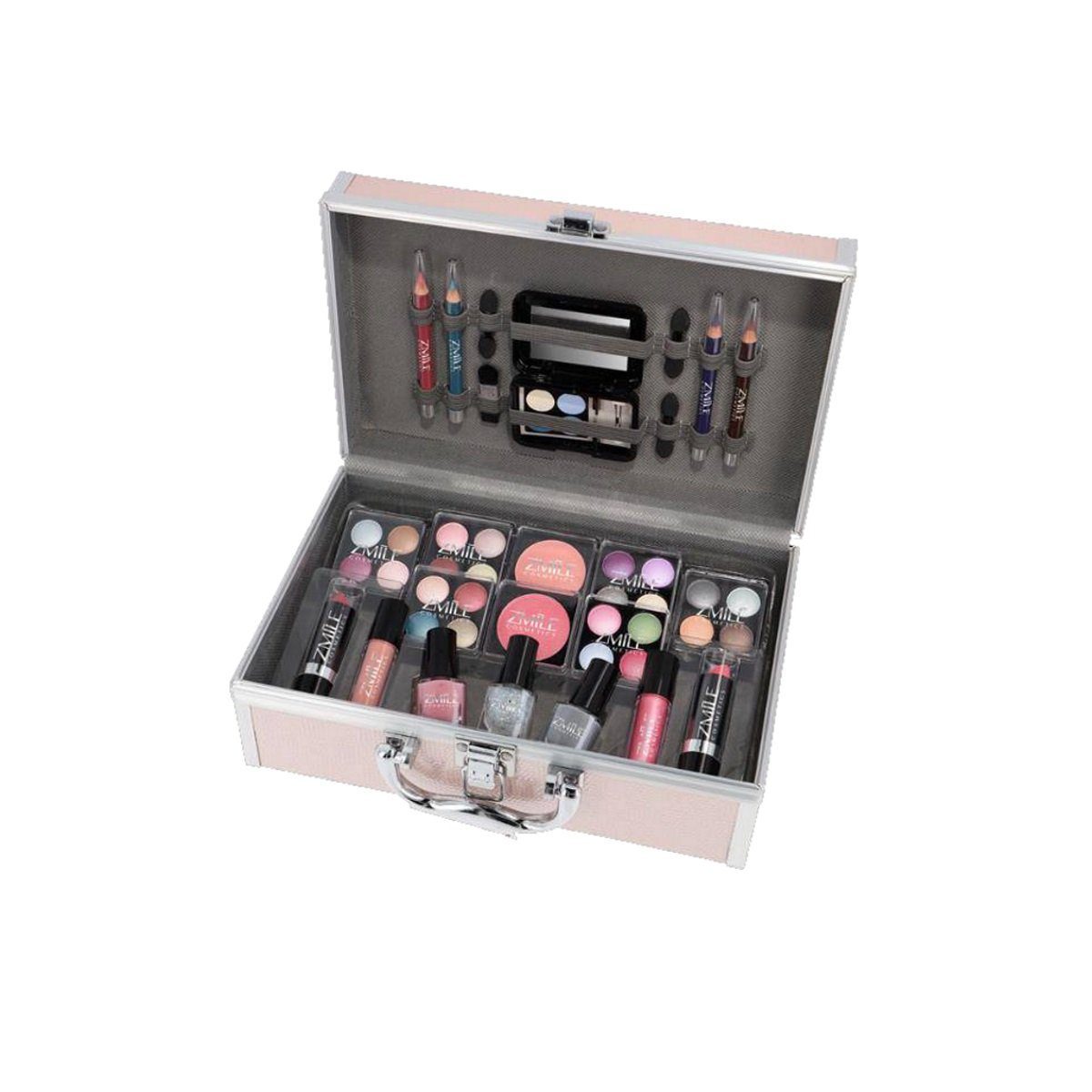 ZMILE COSMETICS Schmink-Koffer Schminkkoffer Eye Catcher Set Alu Profi-Qual günstig online kaufen